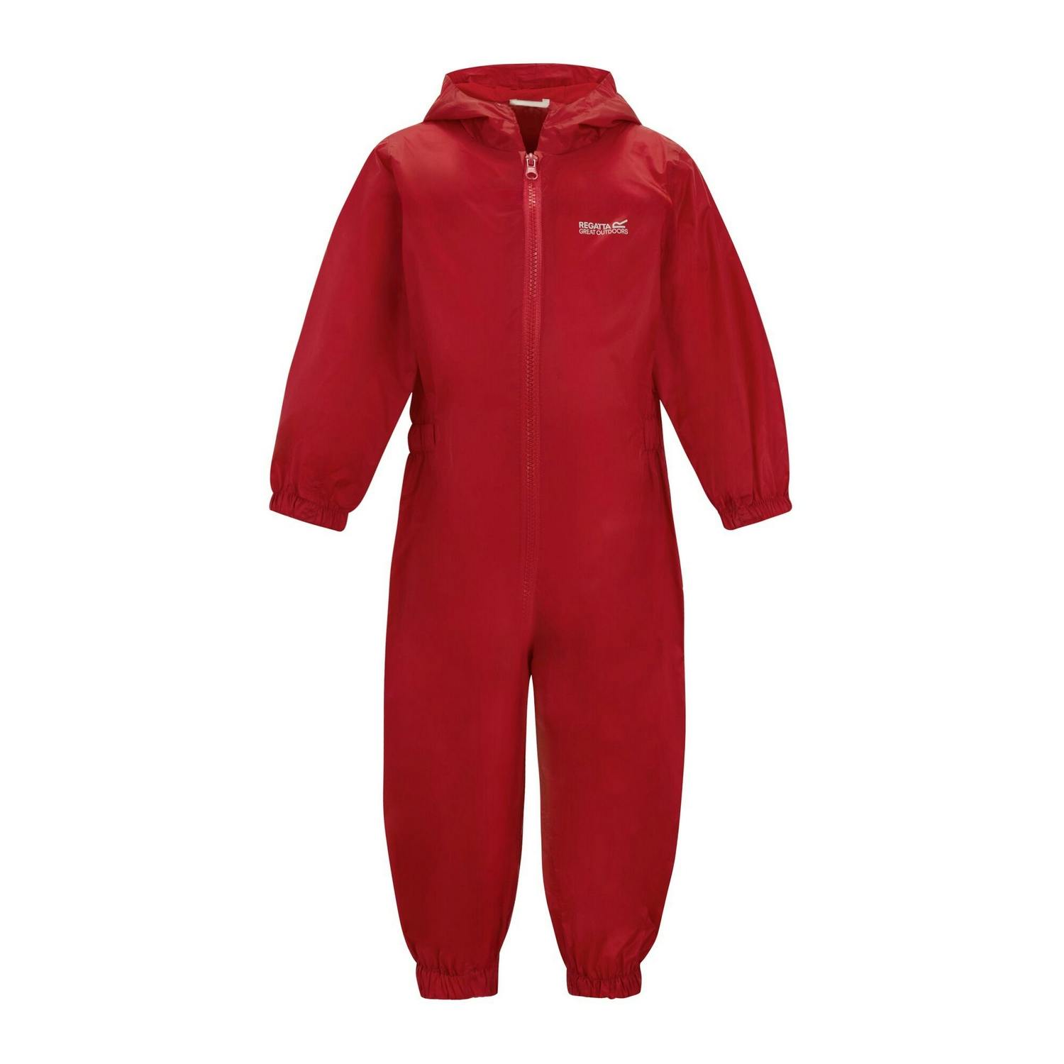 Regatta Kids Waterproof Puddle Suit - Pepper - 5-6 Years - Pepper - 100% Polyamide