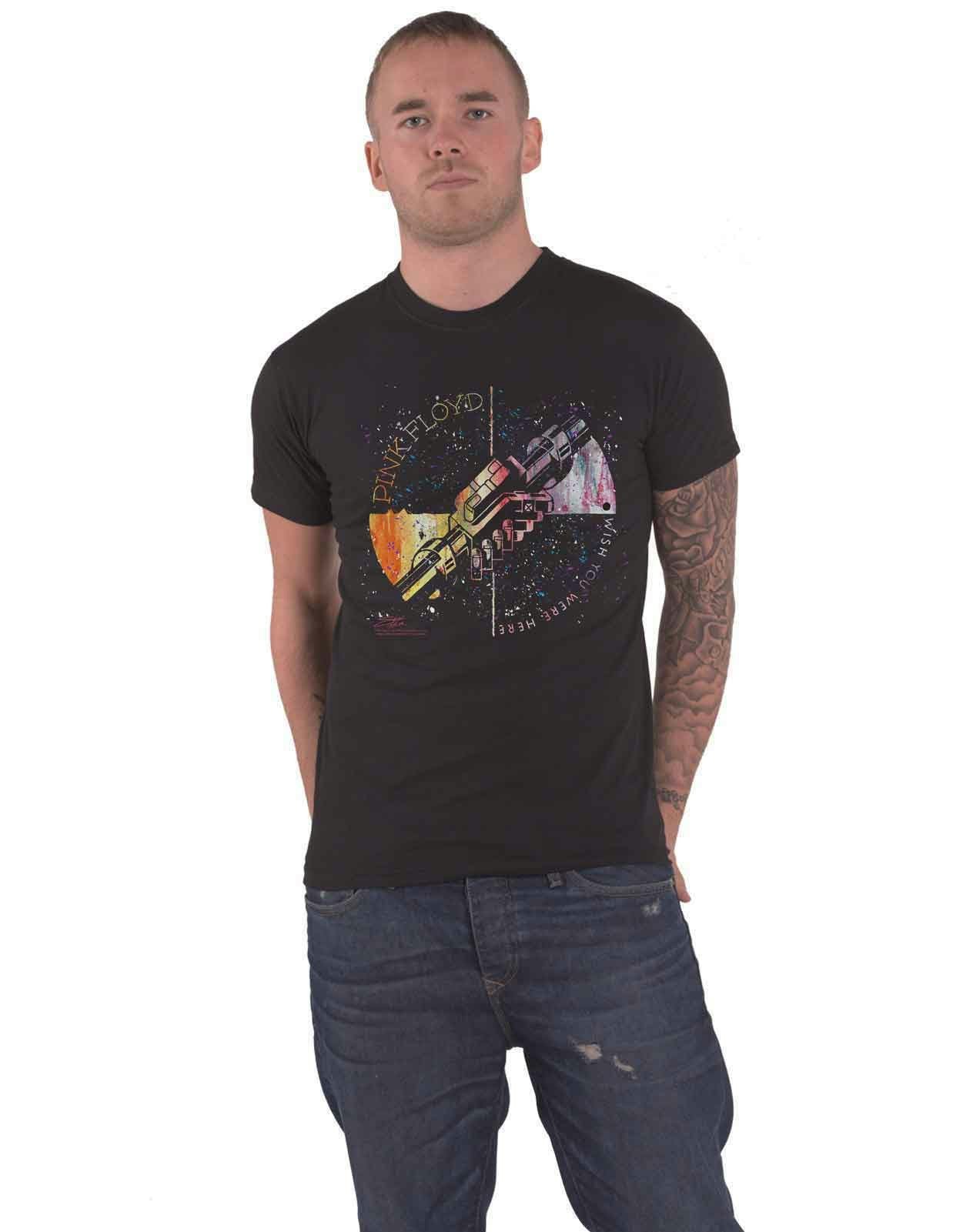 Paradiso Clothing Unisex Pink/Orange Floyd Machine Greeting T Shirt - L