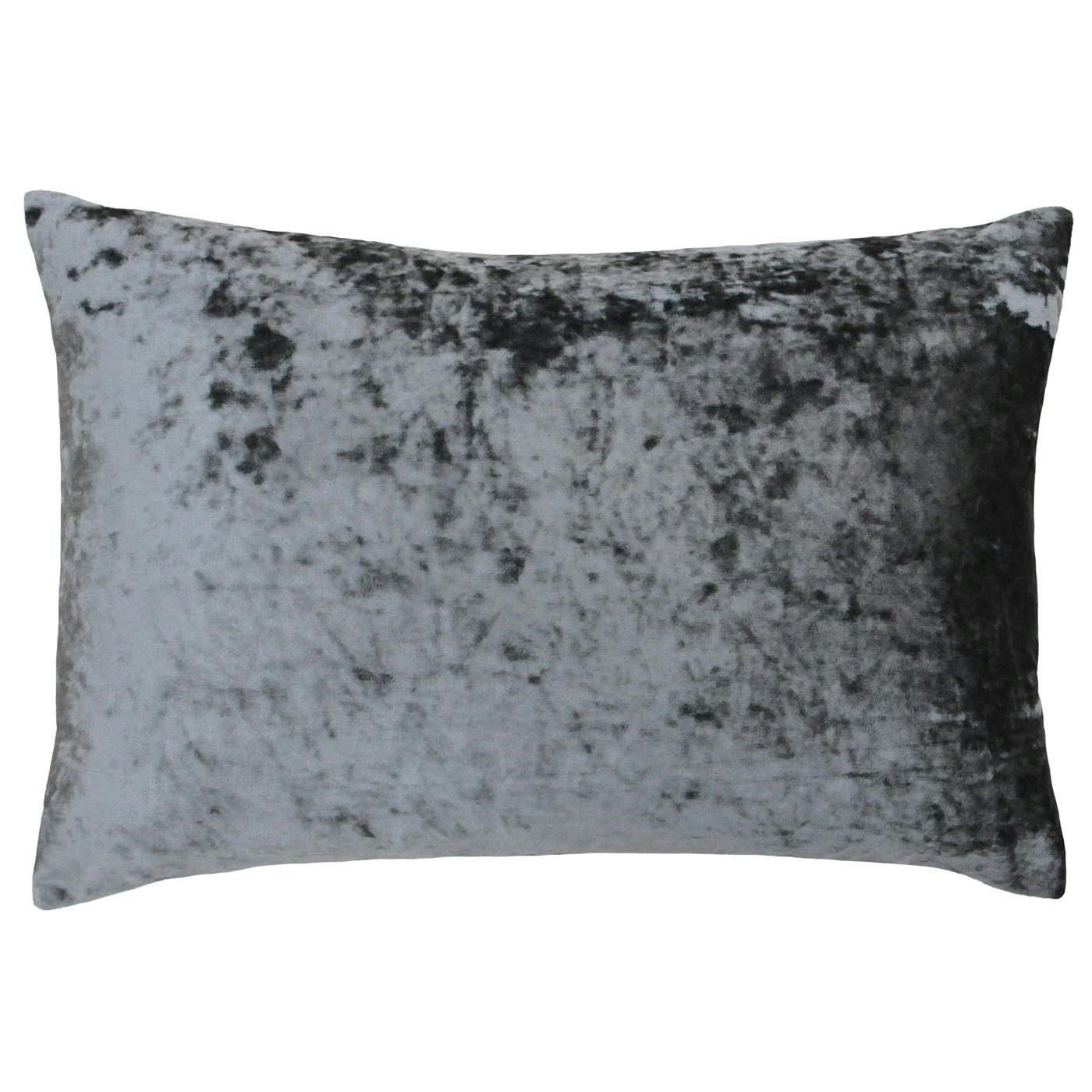 Riva Home Light Verona Cushion Cover - Pewter - 40X60cm - Pewter - 100% Polyester
