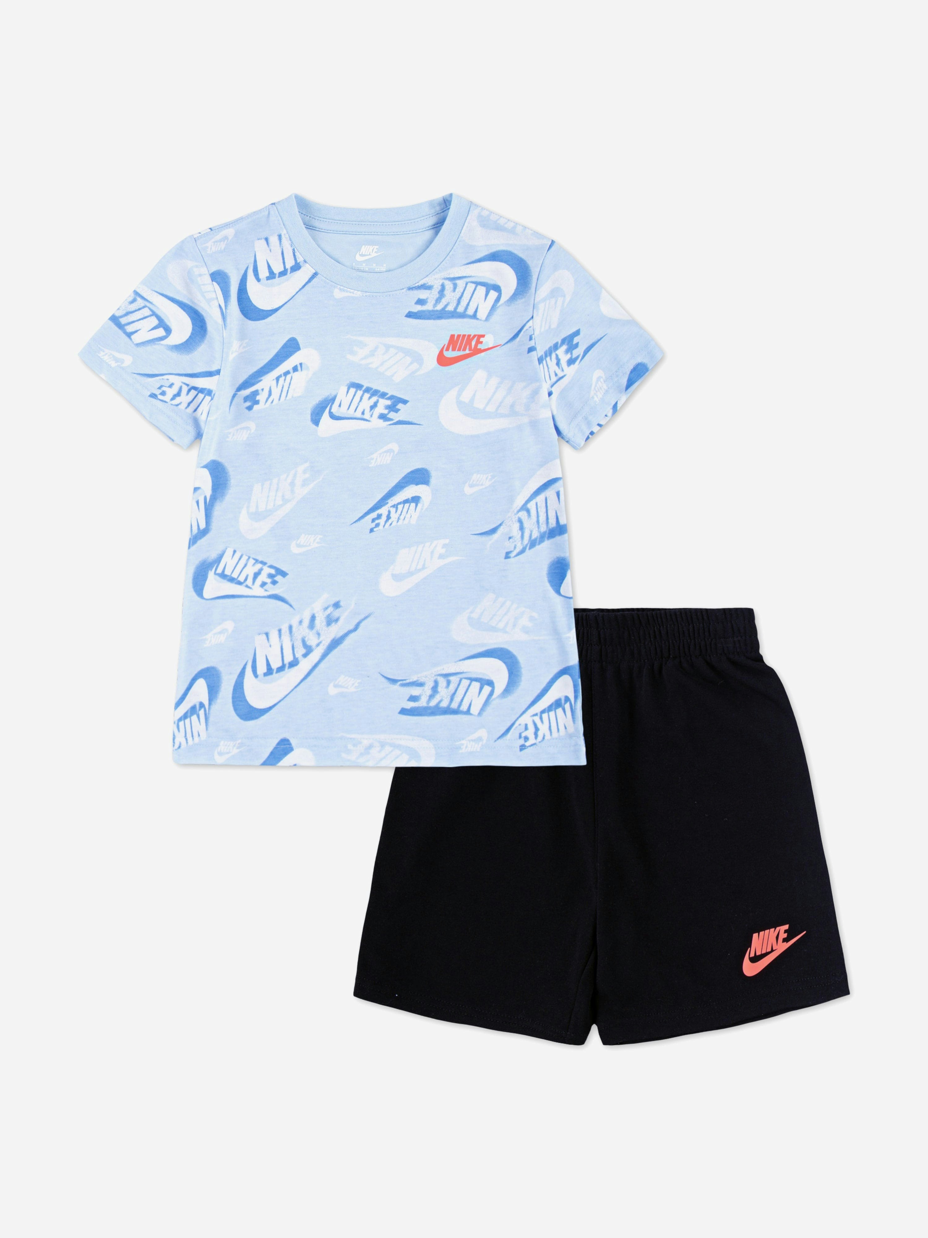 Nike Boys Black Nsw On The Move Short Set In - 18 Mths
