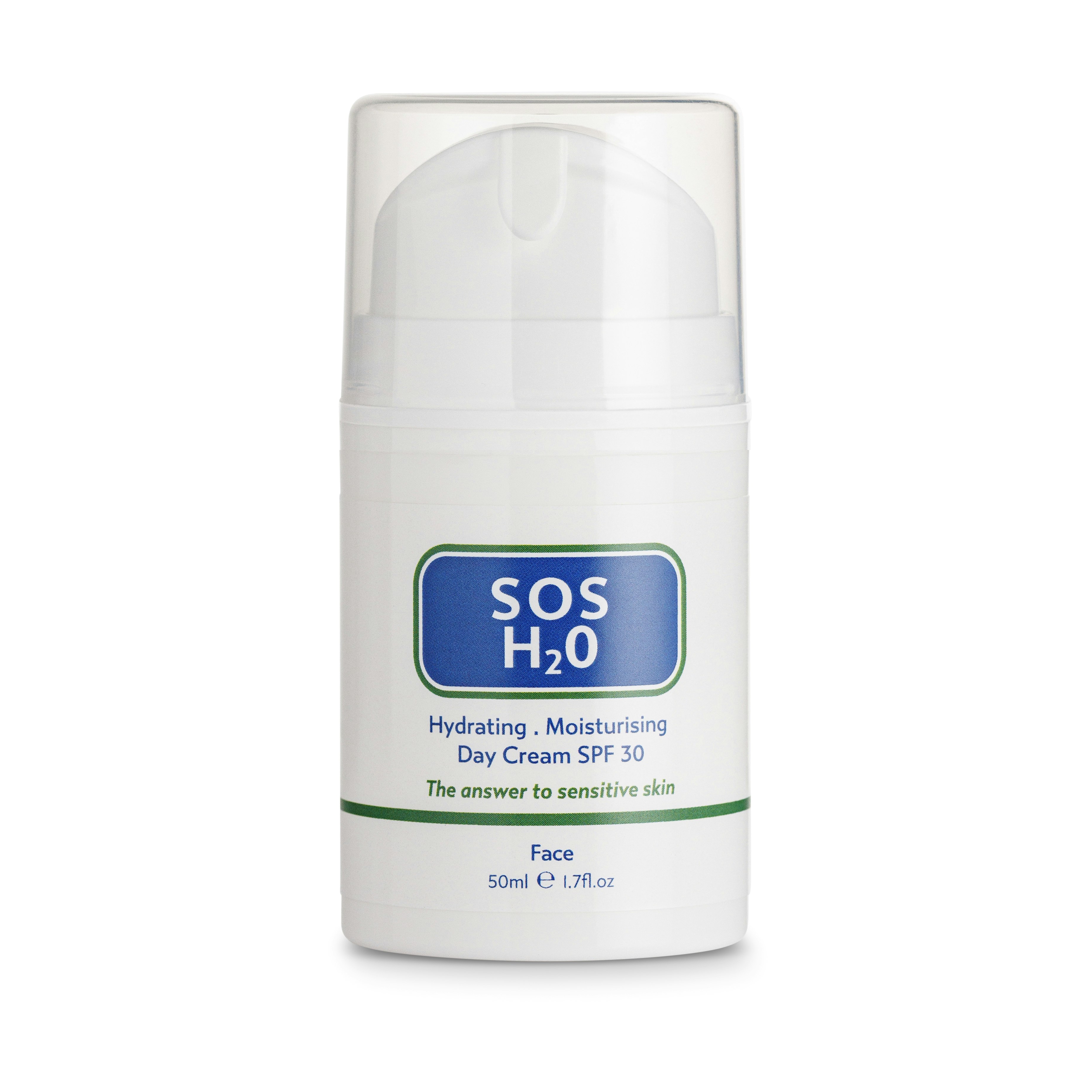 Sos Serum Skincare Cream Sos H20 Day Spf 30 - 50Ml