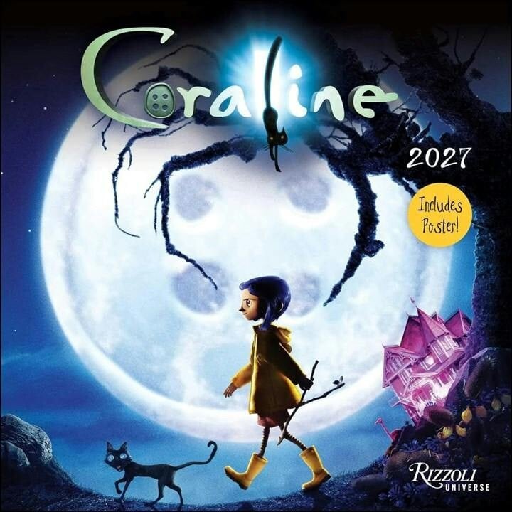 Coraline 2027 Wall Calendar (Includes Full-Color Poster) by Laika Llc | 2026 - Image 8