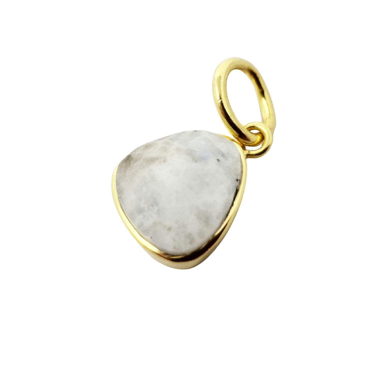 Harfi Gold 18Ct Vermeil Bezel Pendant Moonstone