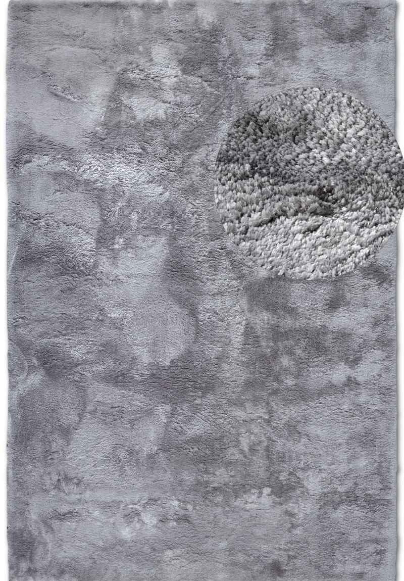 Rackhams Grey High Pile Rug Calida – Ultra-Soft Plain - 80X150 Cm
