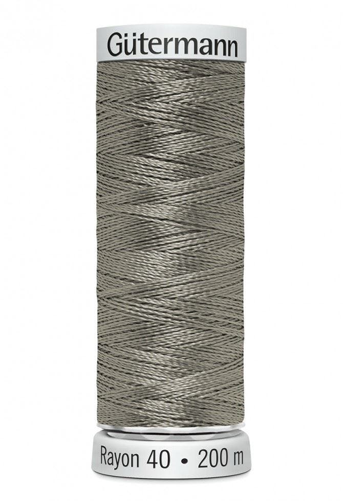 Gutermann No 40 Sulky Rayon Embroidery Thread 200M Rayon Thread Suitable For Embroidery - 1321 - 200 Metres