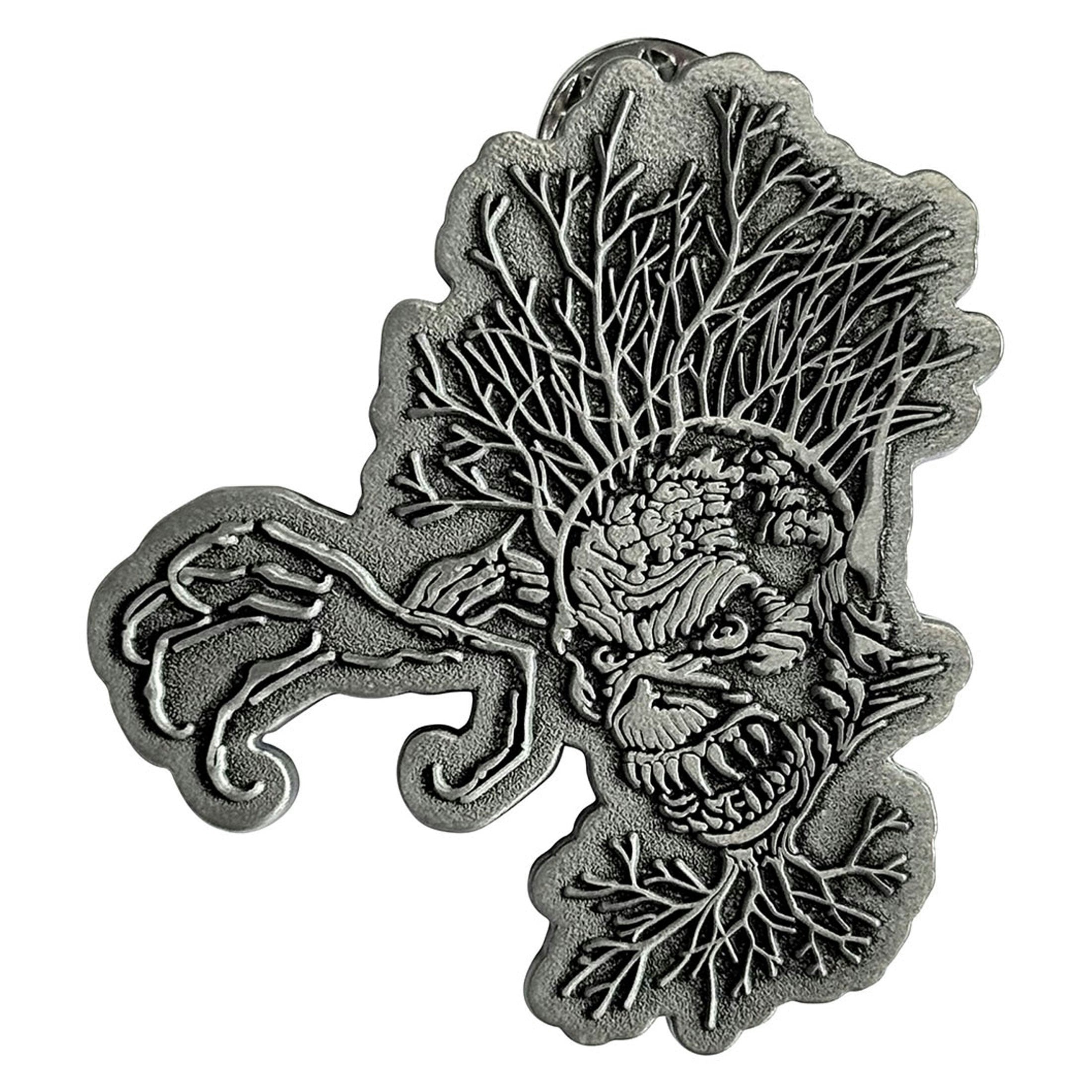 Paradiso Clothing Dark Iron Maiden Fear Of The Eddie Pin Badge