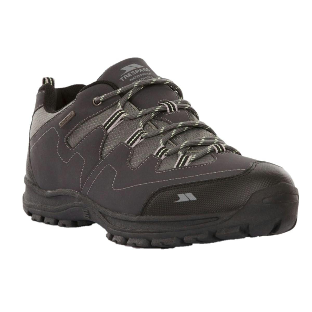 Trespass Men's Finley Low Cut Hiking Shoes - Graphite - 8 Uk - Graphite