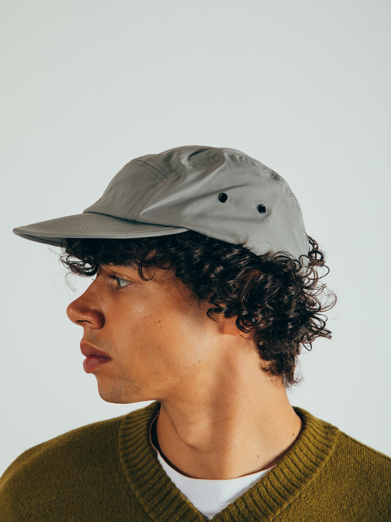 Svnx Grey Nylon 5 Panel Cap