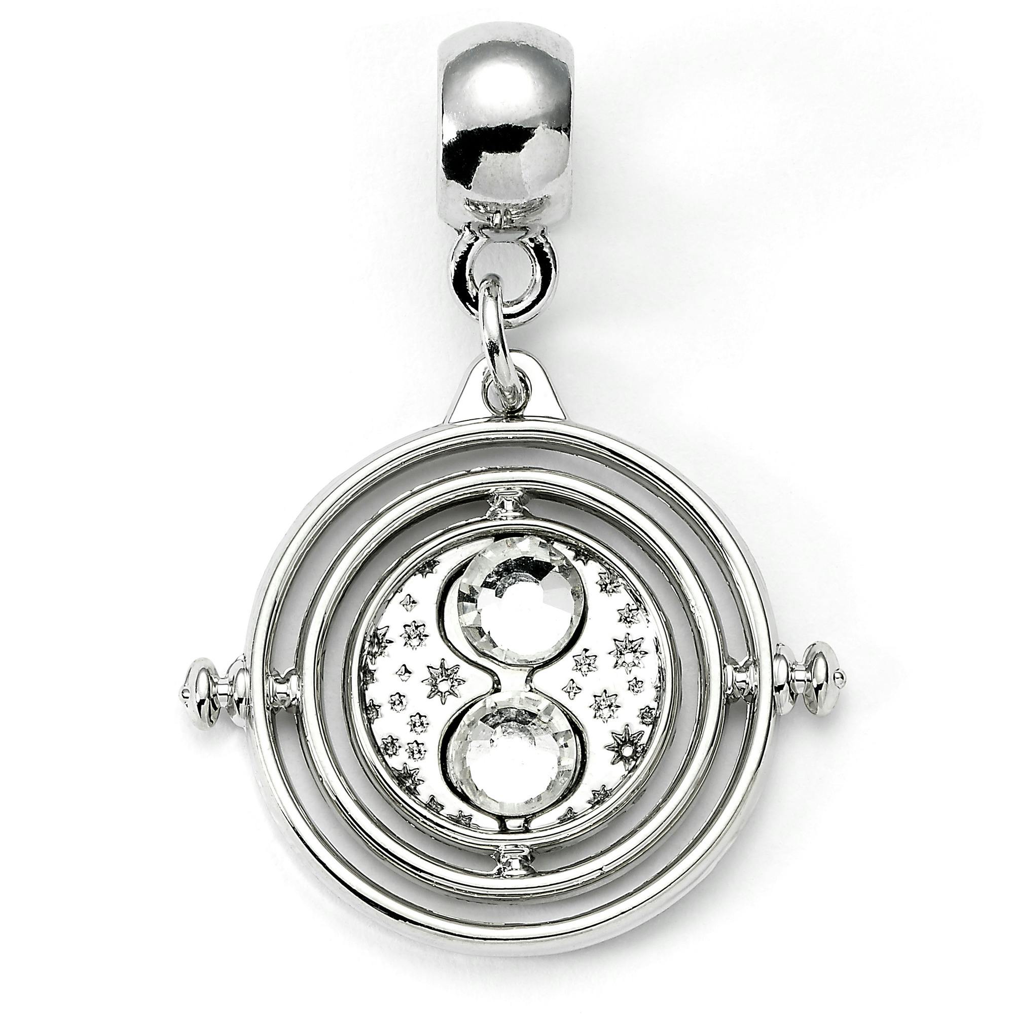 The Carat Shop Silver Harry Potter Time Turner Tone Slider Charm