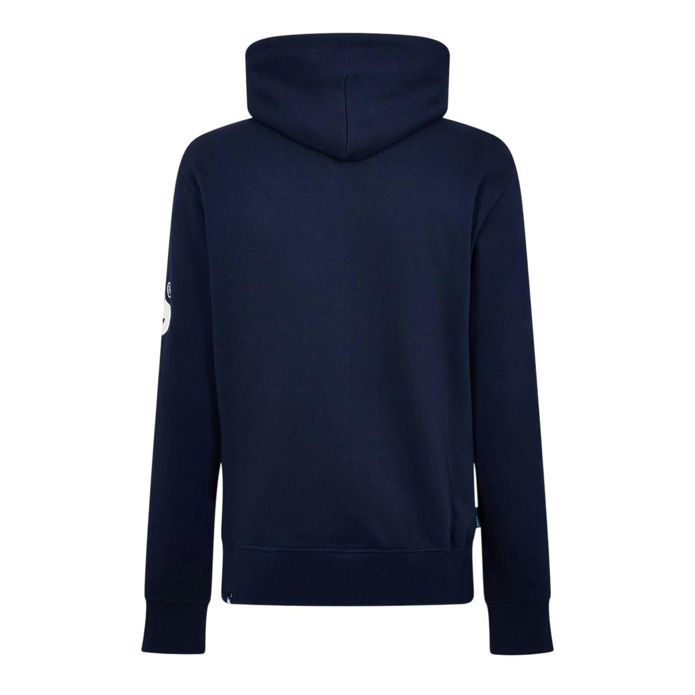 Money Men's Satin Long-Sleeved Hoodie - Navy - S - Navy - 100% Polycotton