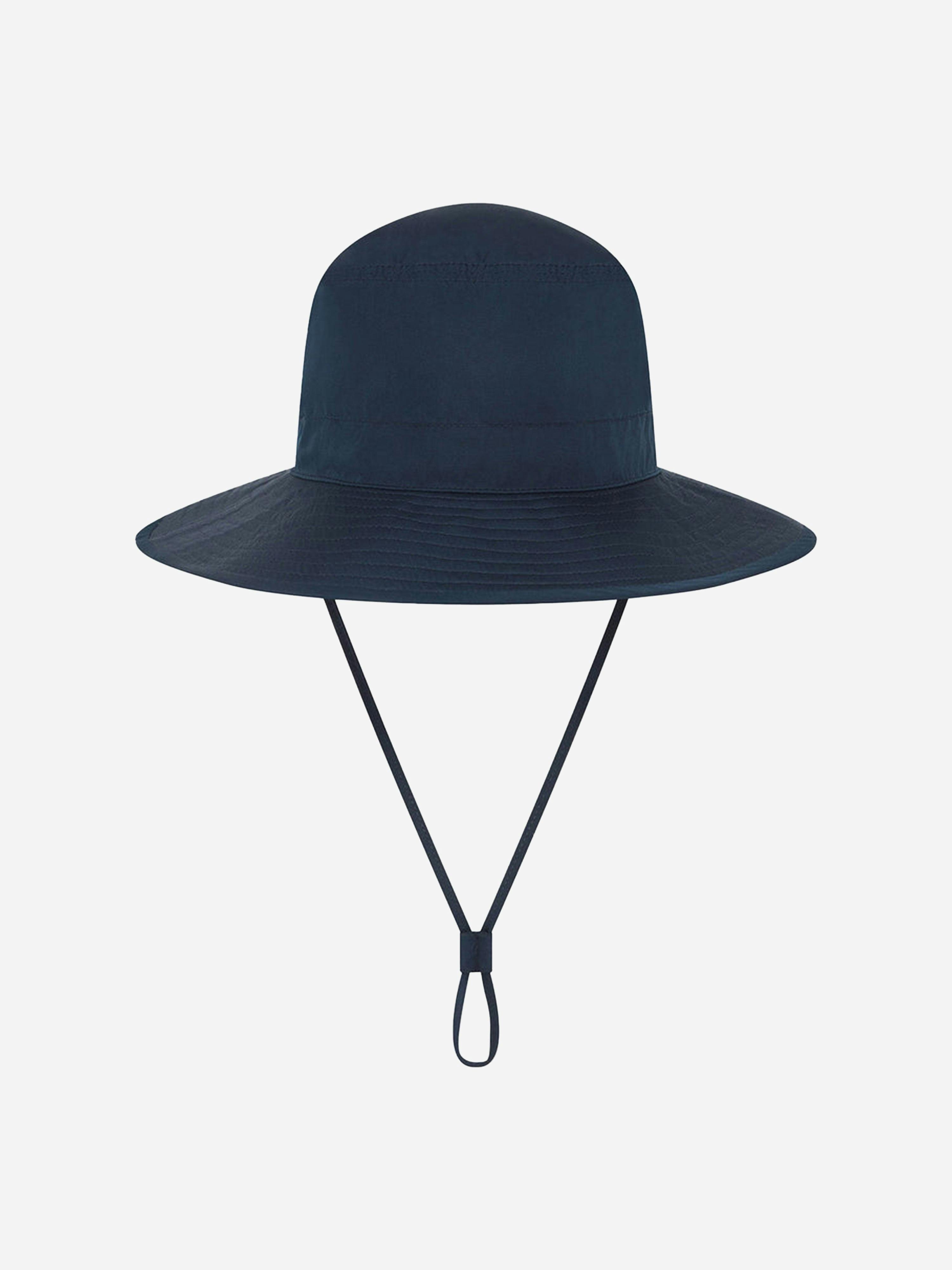 Hunza G Kids Upf 50+ Sun Hat In Navy - Navy - One Size