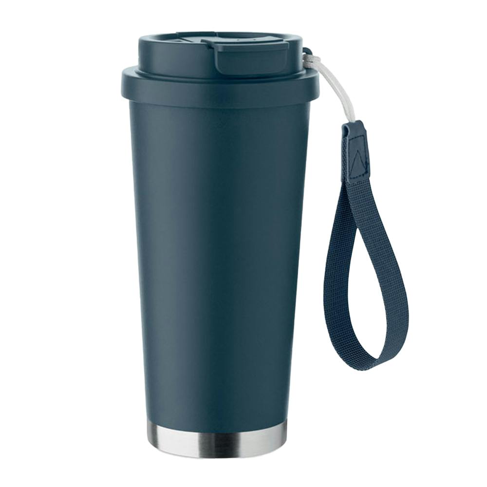 Midocean Double-Walled 500Ml Tumbler - French Navy - One Size - French Navy - 100% Mixed