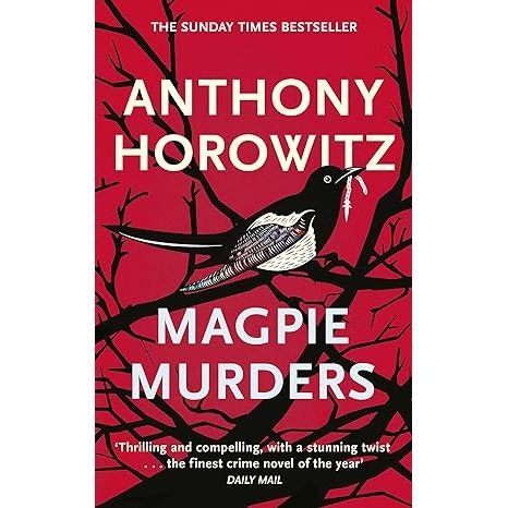 Orion Magpie Murders: The Sunday Times Bestseller Now On Bbc Iplayer By Anthony Horowitz