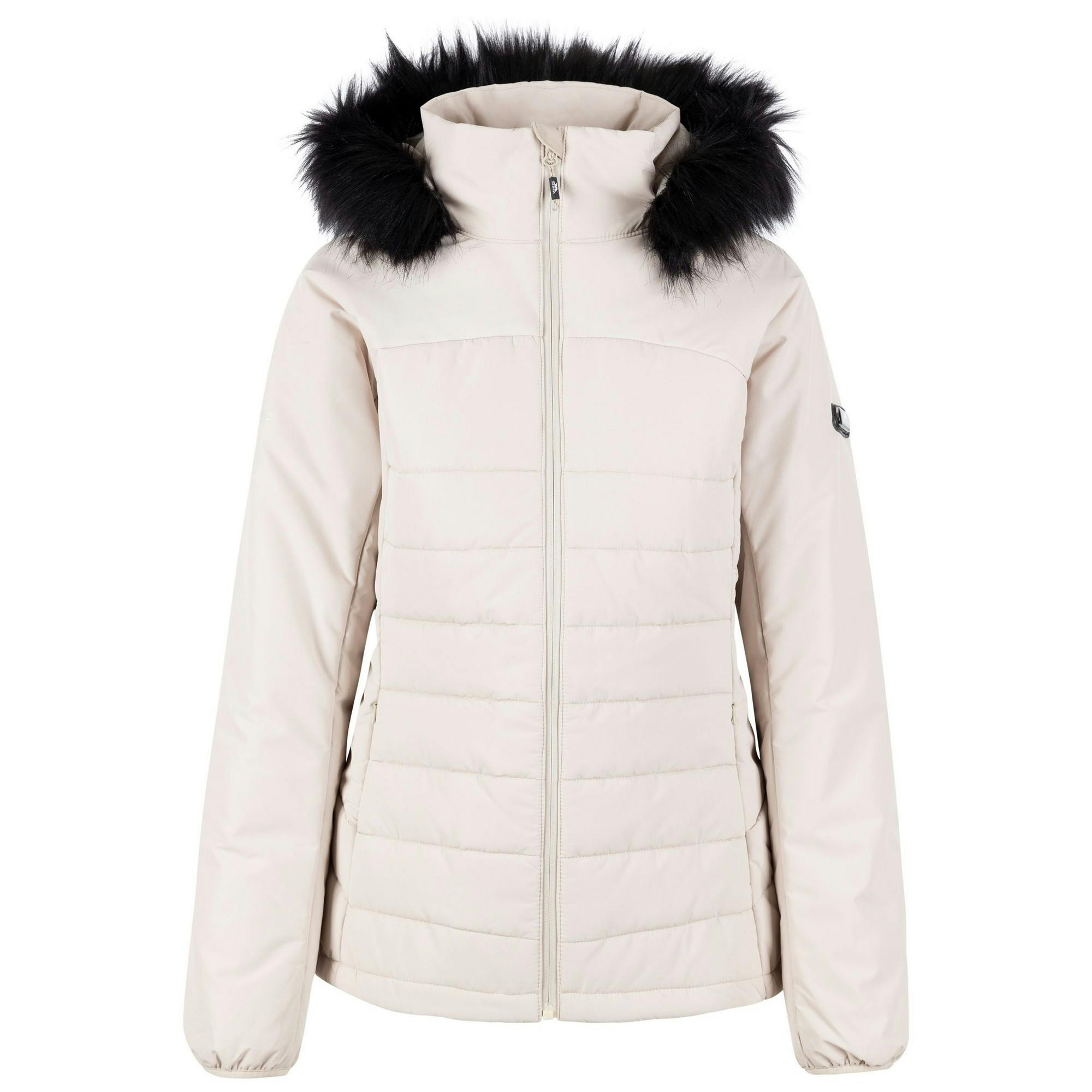 Trespass Women's Translate Padded Jacket - Soft Stone - Soft Stone - Xl - 100% Polyester