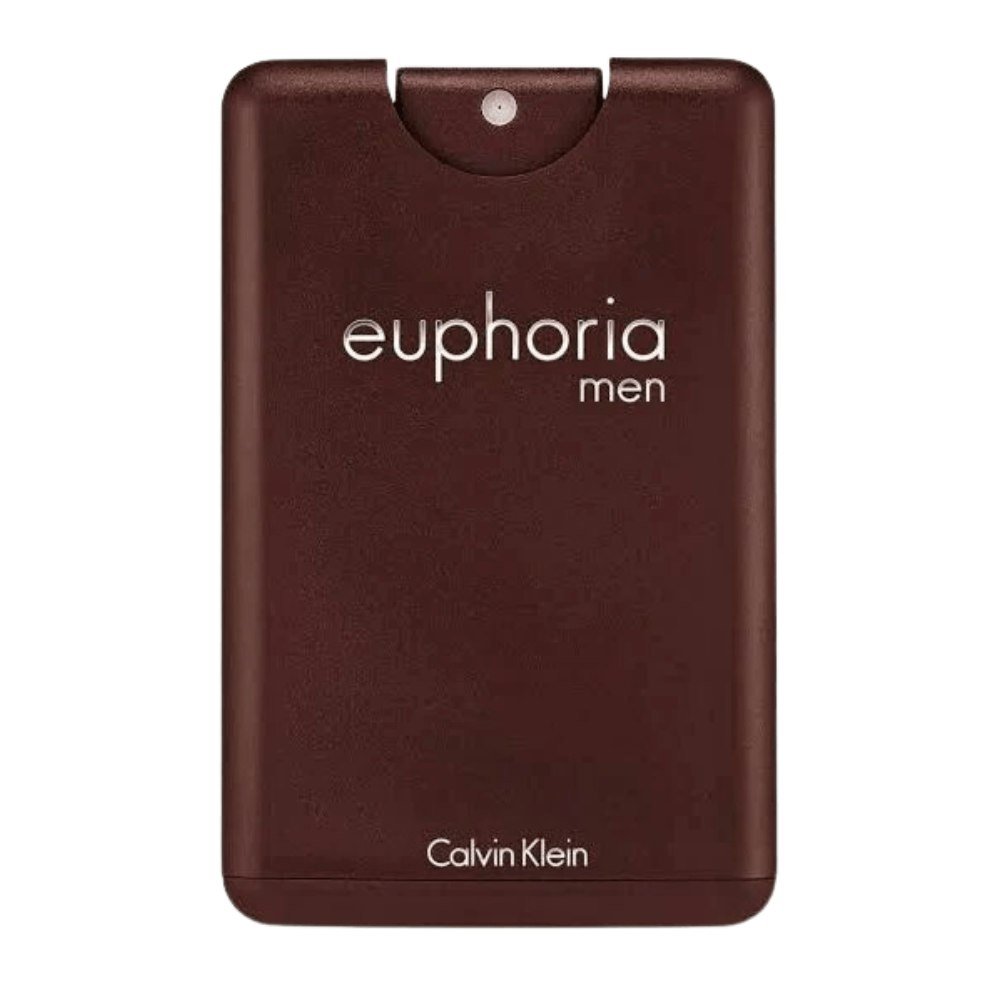 Calvin Klein Men's Black/Amber Euphoria Eau De Toilette Travel Spray (20Ml)