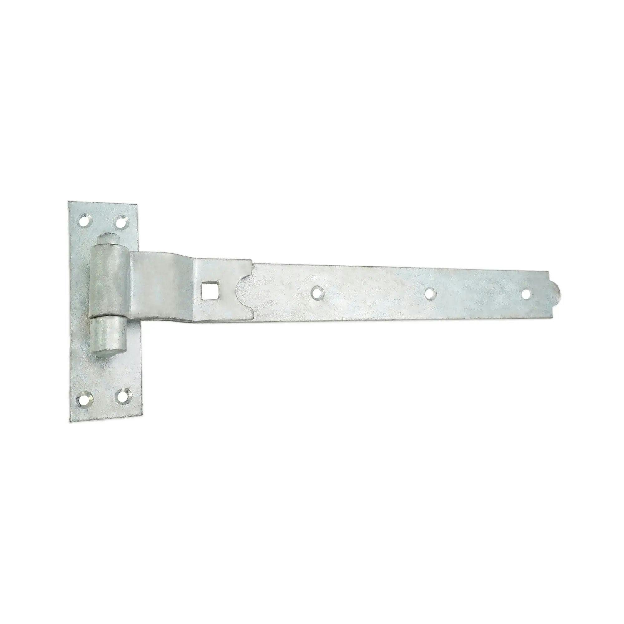 B&Q - Hook And Band Hinge (2)- Cranked 18"450mm Zinc - Image 2