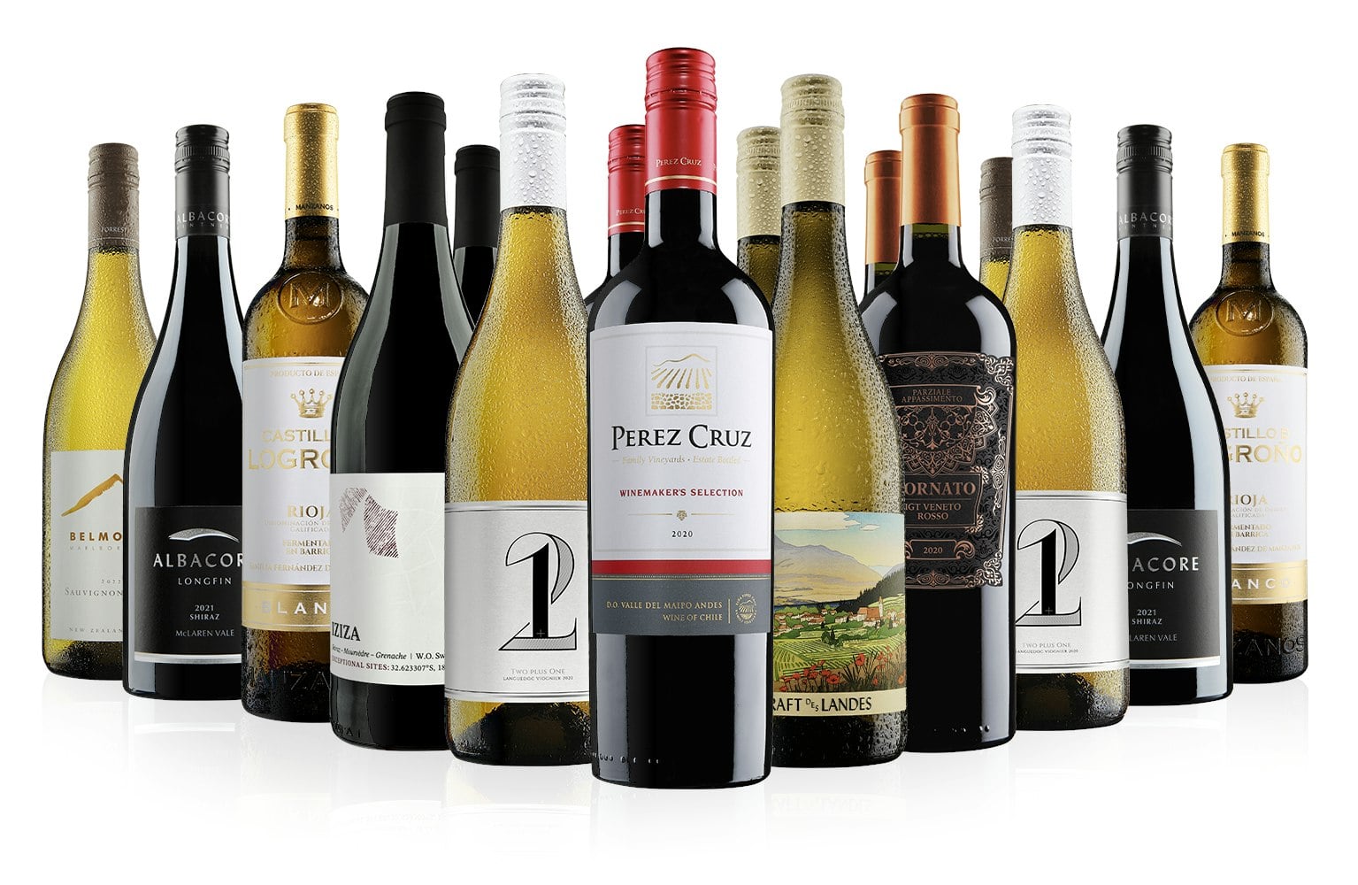 Virgin Wines Red/White - Luxury 16 Bottle Mixed Wine Case