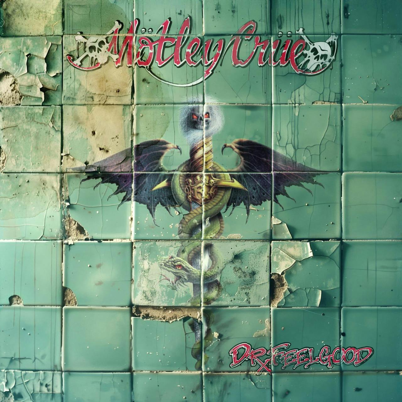 Eyesore Merch Motley Crue 'Dr. Feelgood' (2024 Remaster) Cd Lenticular Cover