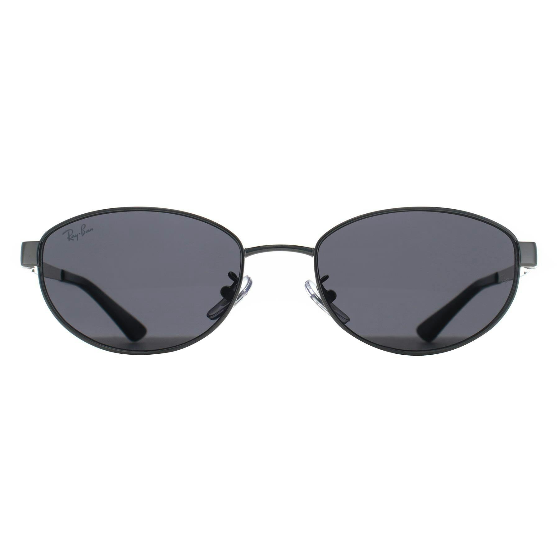 Ray-Ban Men's Silver Ray-Ban Oval Sunglasses - Image 11