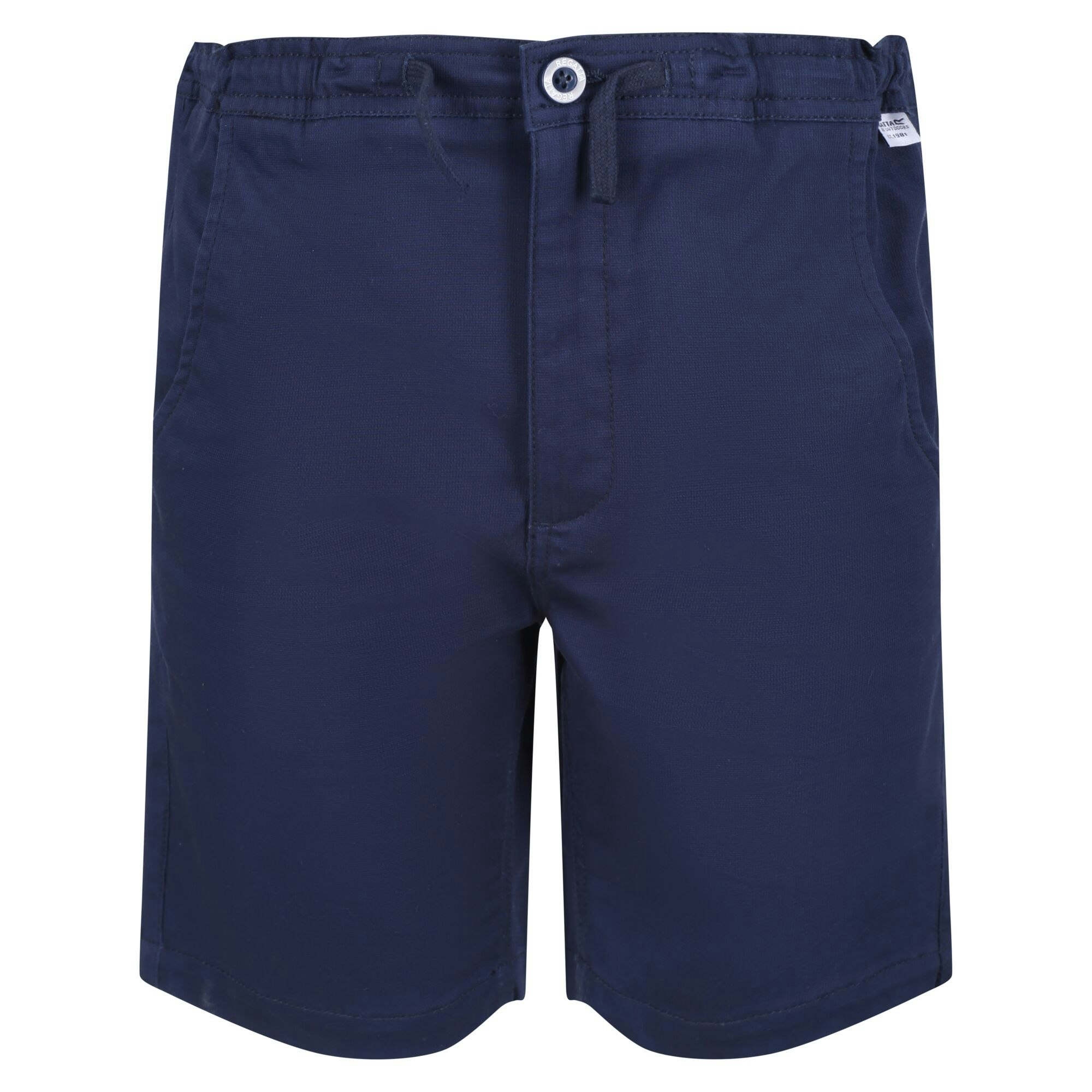 Regatta Childrens/Kids Alber Ottoman Shorts - Navy - Navy - Size 9-10 Years