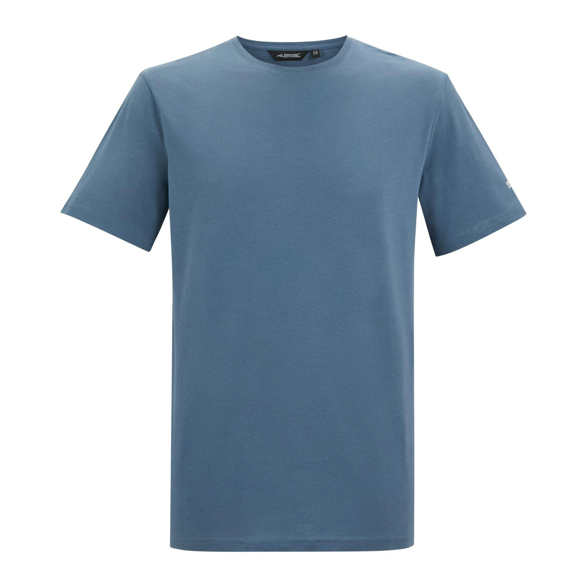 Regatta Men's Blue Tait Lightweight Active T-Shirt - China - 3XL - China - 100% Cotton