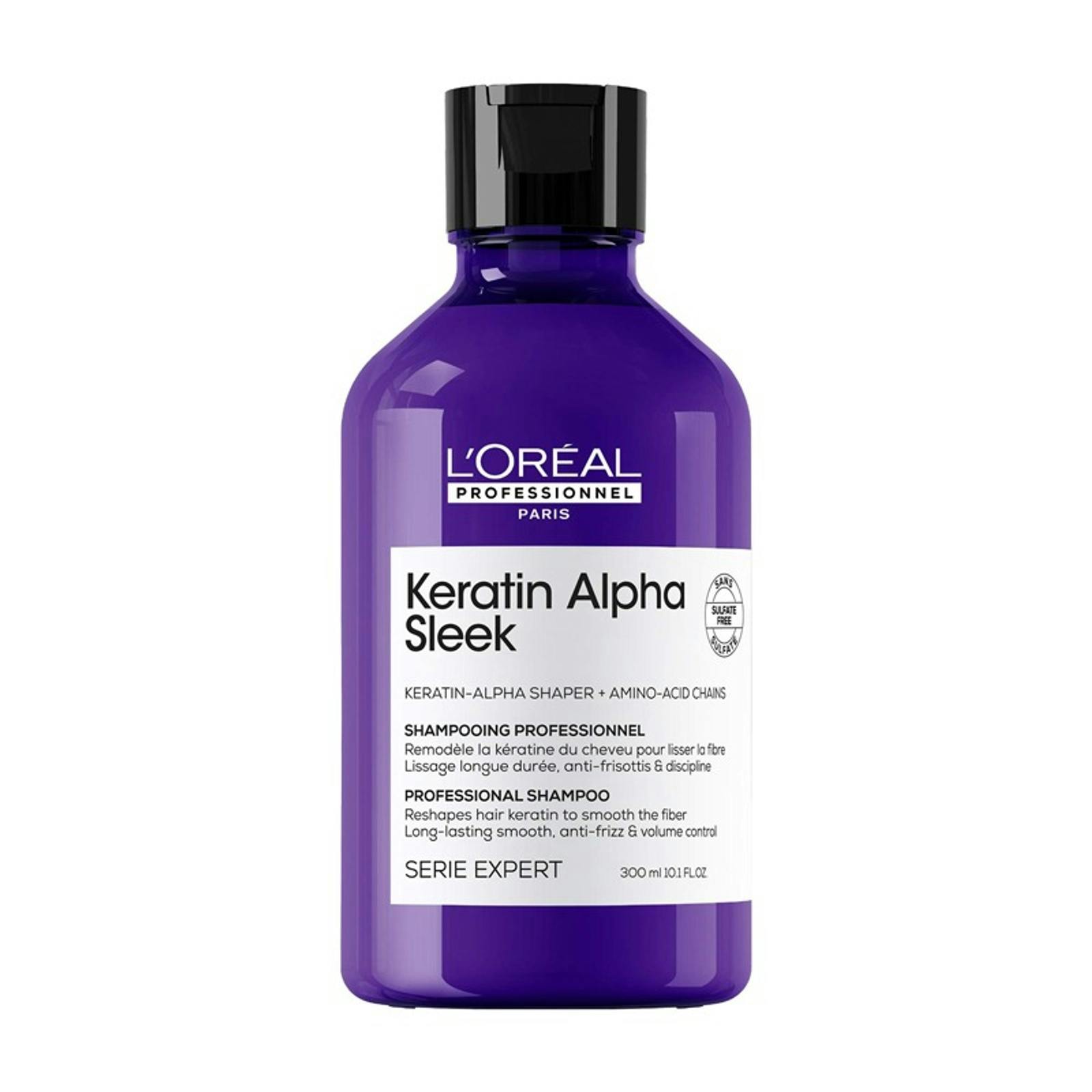 L'oréal Professionnel Keratin Alpha Sleek Shampoo - 300 Ml