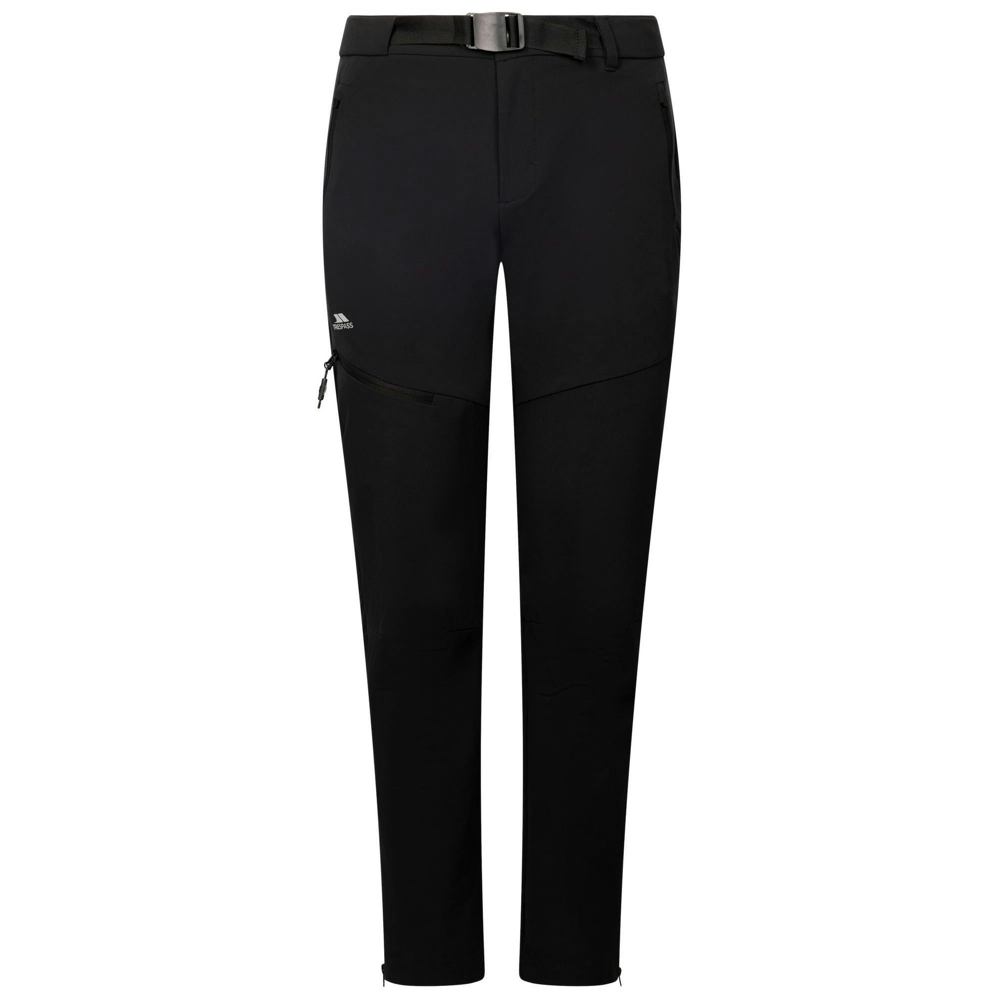 Trespass Women's Black Bernia Quick Dry Trousers - 12 Uk - 92% Polyamide/8% Elastane