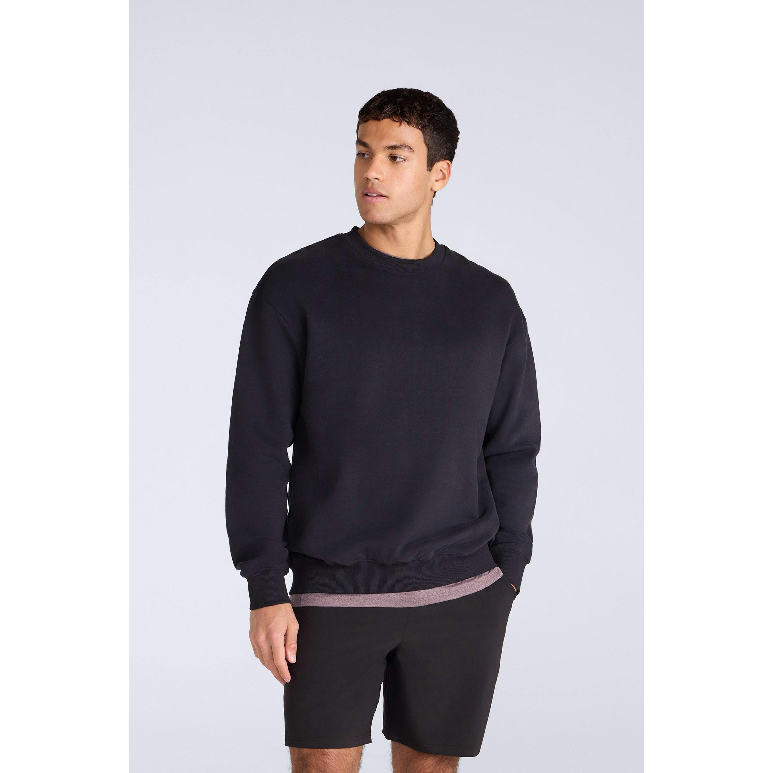 Animal Men's Black Jonah Organic Sweatshirt - S - 100% Mixed