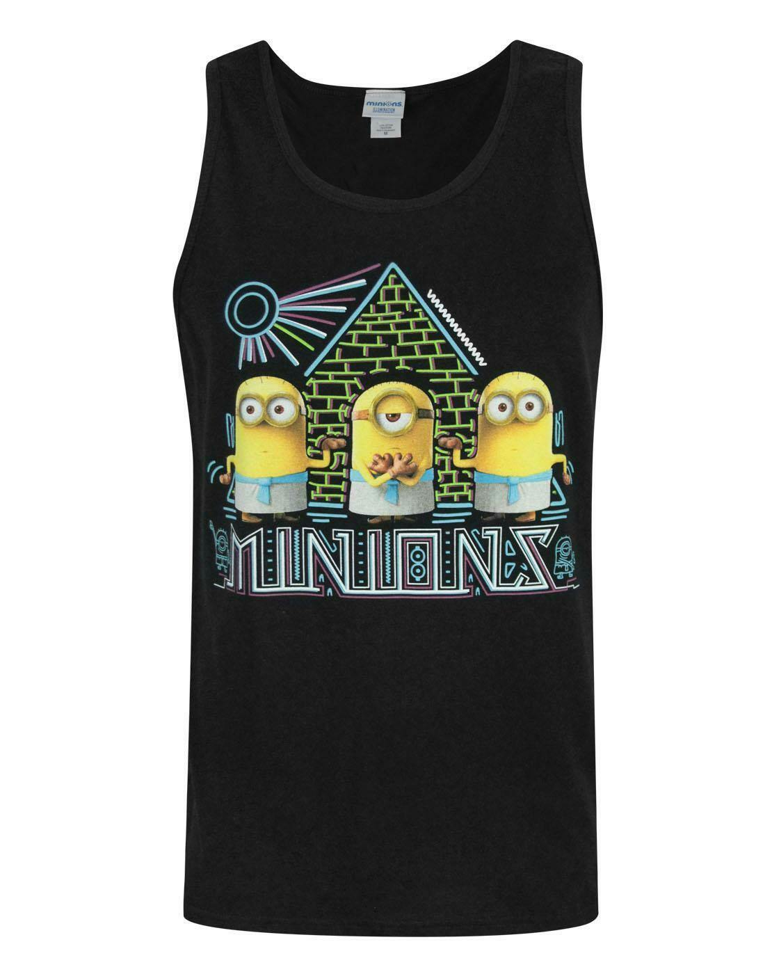 Vanilla Underground Men's Black Despicable Me Minions Vest - Large