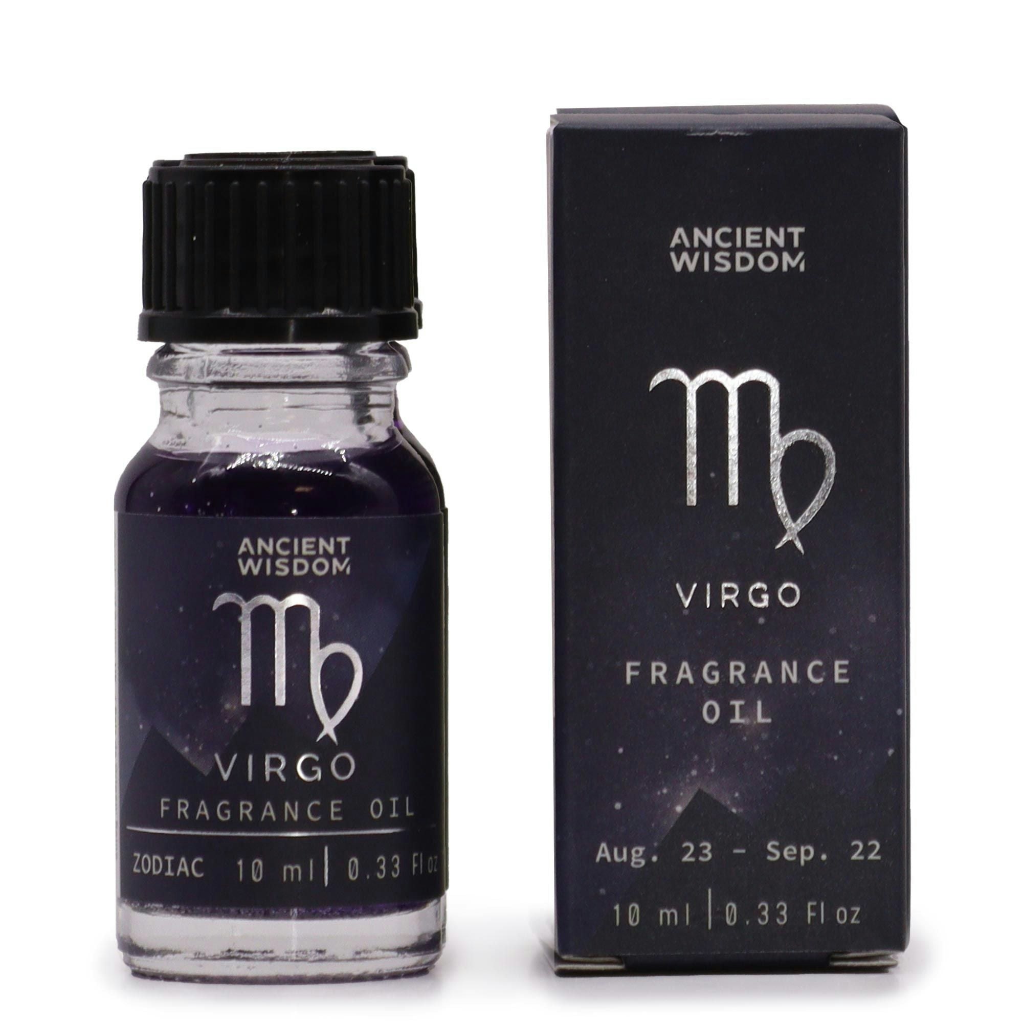Diletto Gifts Dark/Amber Zodiac Fragrance Oil 10Ml - Virgo