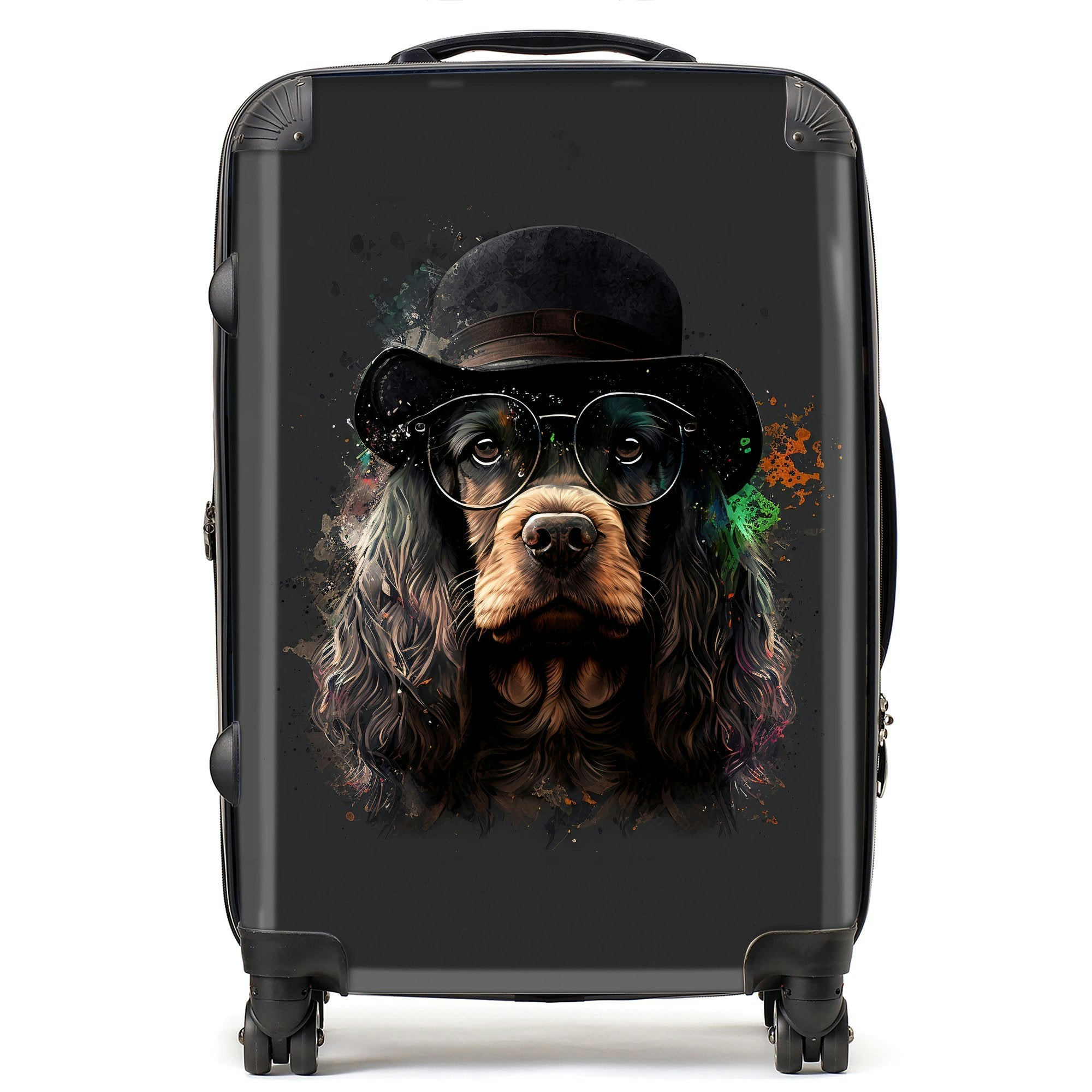Warren Reed English Cocker Spaniel Splashart Suitcase - Medium