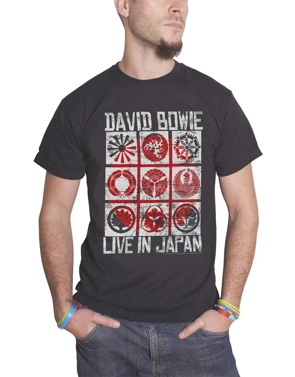 Paradiso Clothing Unisex Black David Bowie Live In Japan T Shirt - Xl