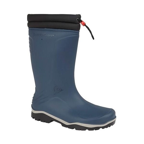 Dunlop Unisex Blue Blizzard Warm Lined Wellington Boots - Uk 10.5