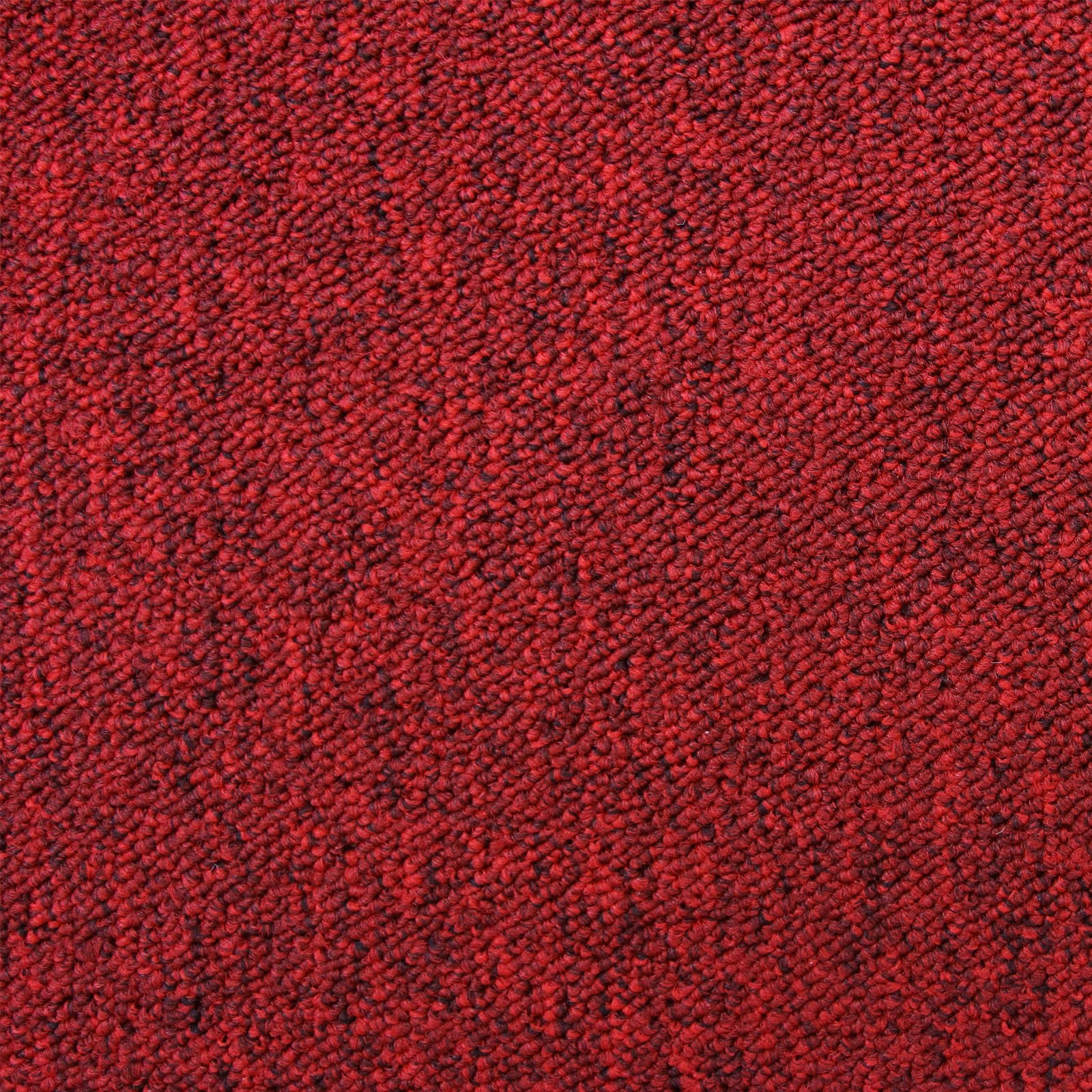 Rackhams Red 40 X Carpet Tiles 10M2 - Scarlet