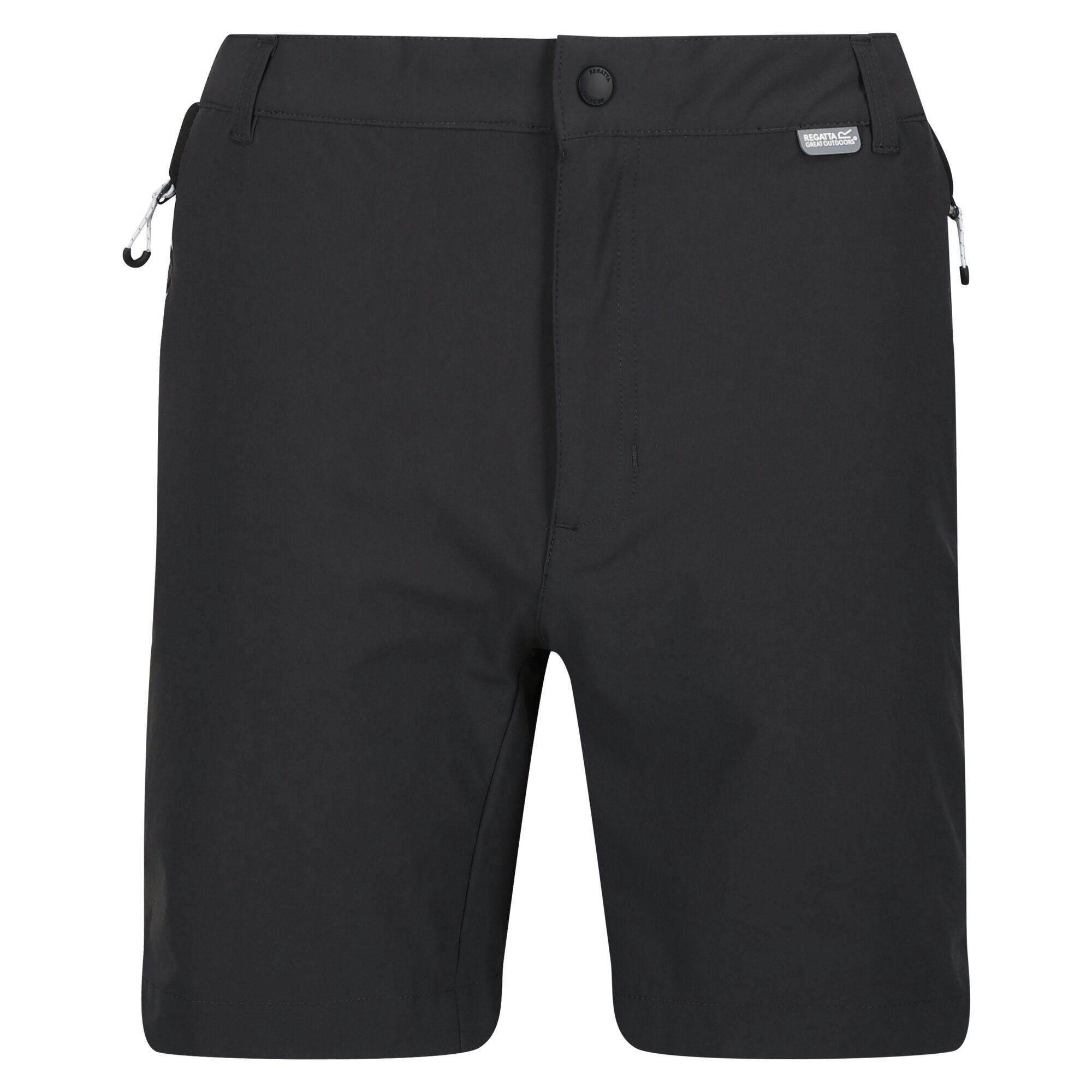 Regatta Men's Black Mountain Ii Shorts - Ash/ - 40R - Ash/ - 90% Polyamide/10% Elastane