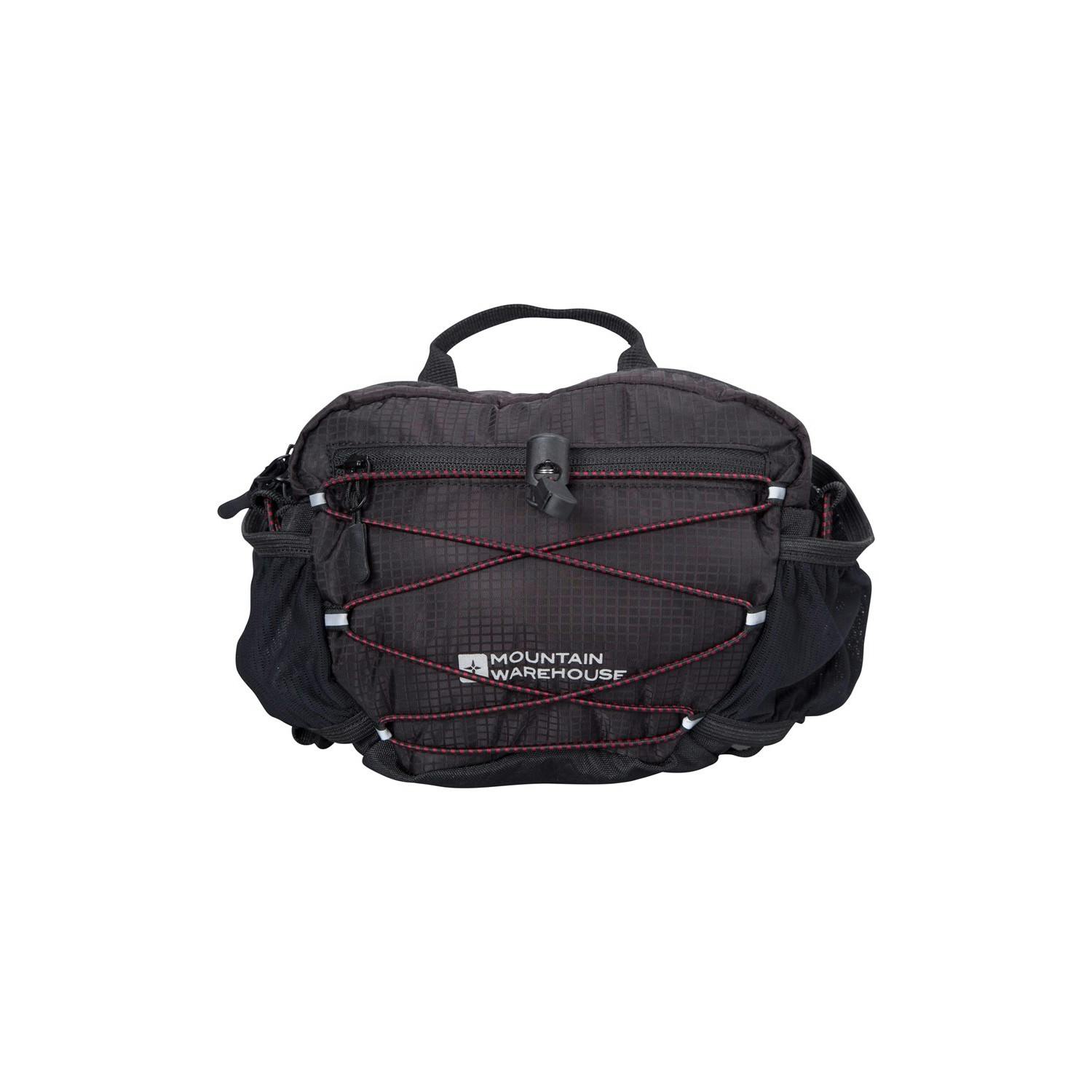 Mountain Warehouse Traverse Waist Bag - Black - Image 2