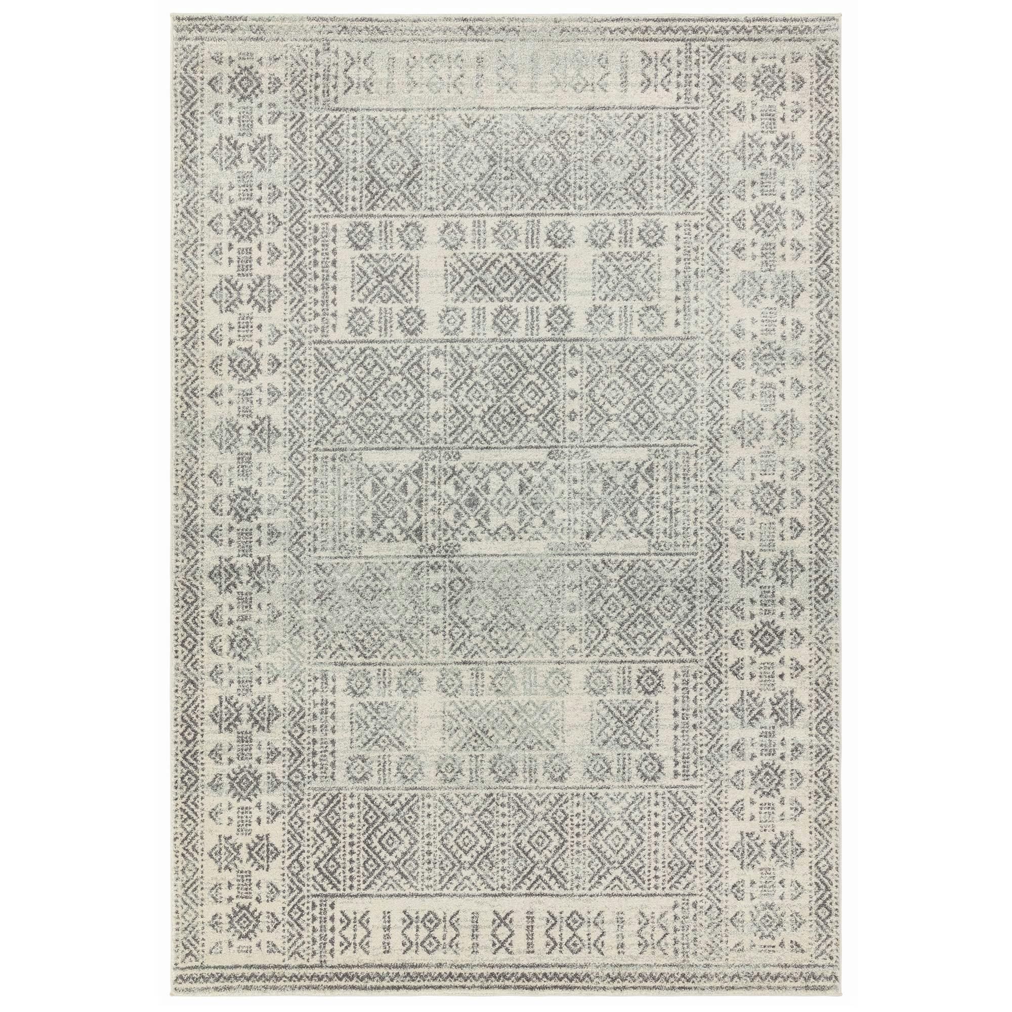 Asiatic Grey Nova Nv33 Tribal Rug - 200X290cm