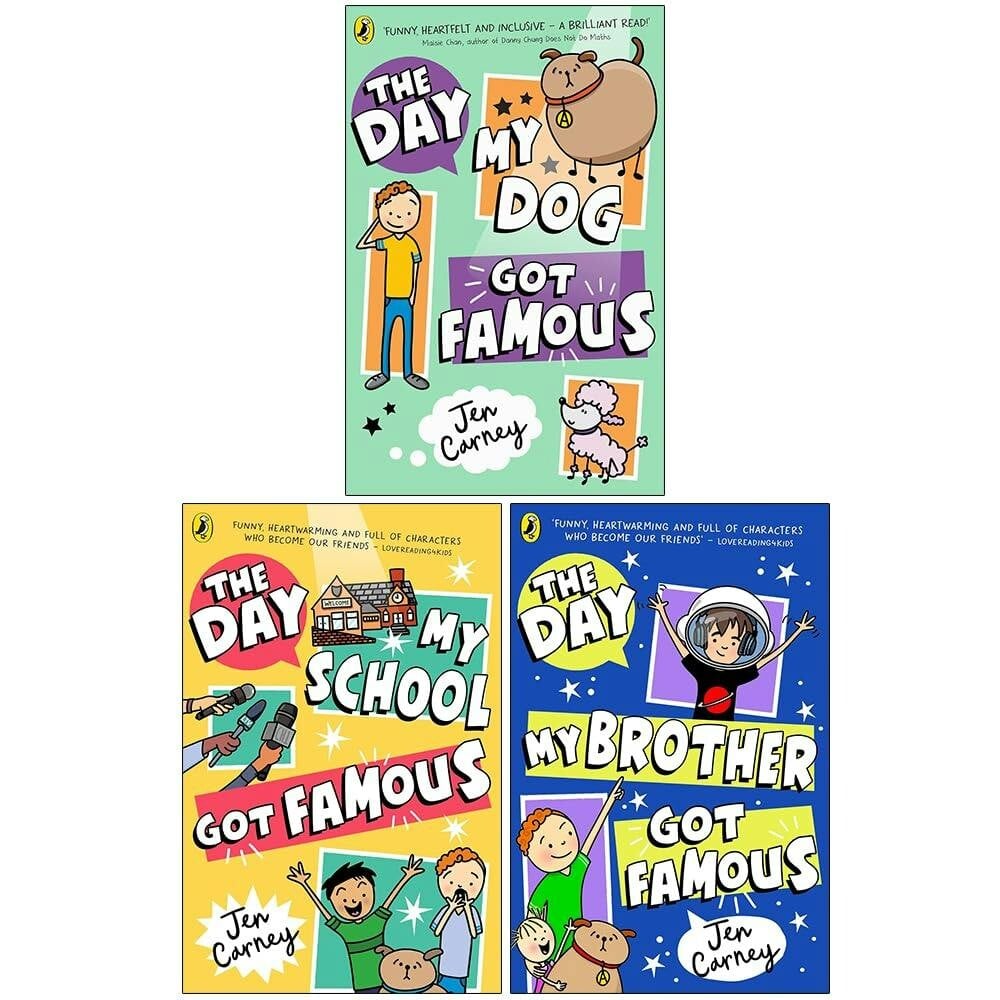 Penguin Random House Boys The Famous Series By Jen Carney 3 Books Collection Set - Ages 8+ - Paperback - Image 4