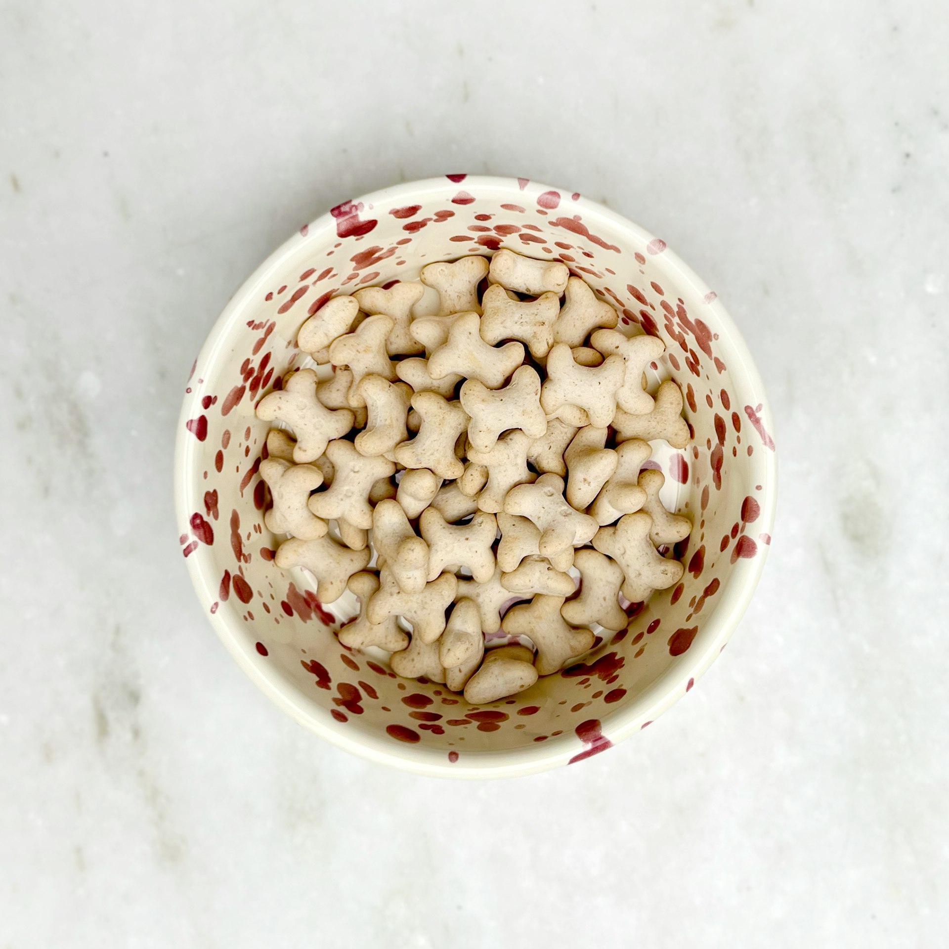 Hot Pottery Pet Bowl Cranberry