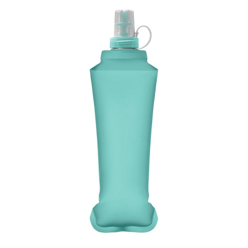 Midocean Turquoise Biter Foldable 500Ml Water Bottle - One Size - 100% Mixed