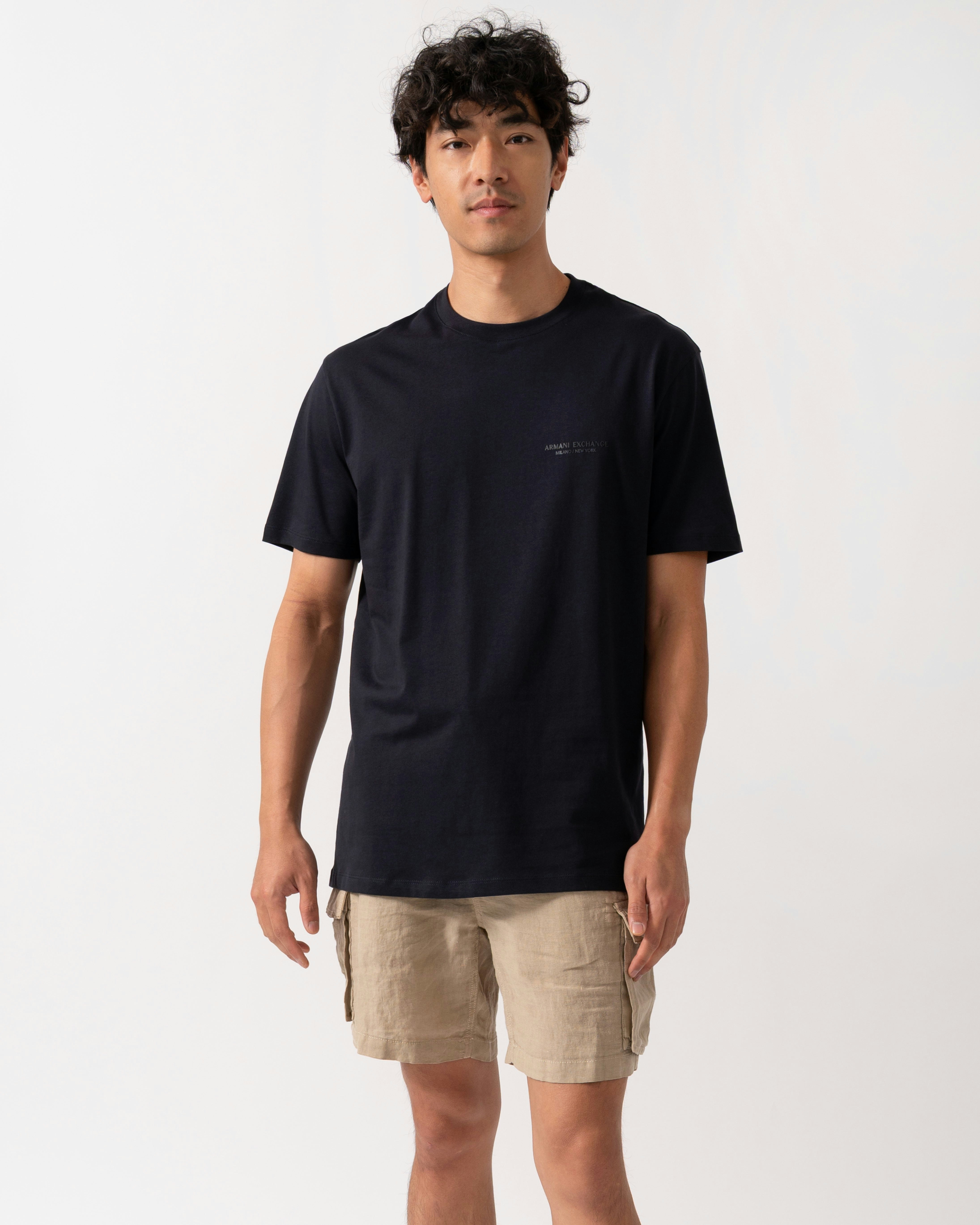 Armani Exchange Men's T-Shirt Xm001281-Af10361 - Deep Navy Ub101 - Deep Navy Ub101 - M