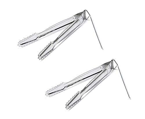 Rackhams Coal Twin Pack 2Pcs 6 Inch Metal Tongs For Shisha | Char Tongs Small | Hookah Char Pliers | Metal Clamp Tongs | Bbq Tongs Char Tongs Shisha