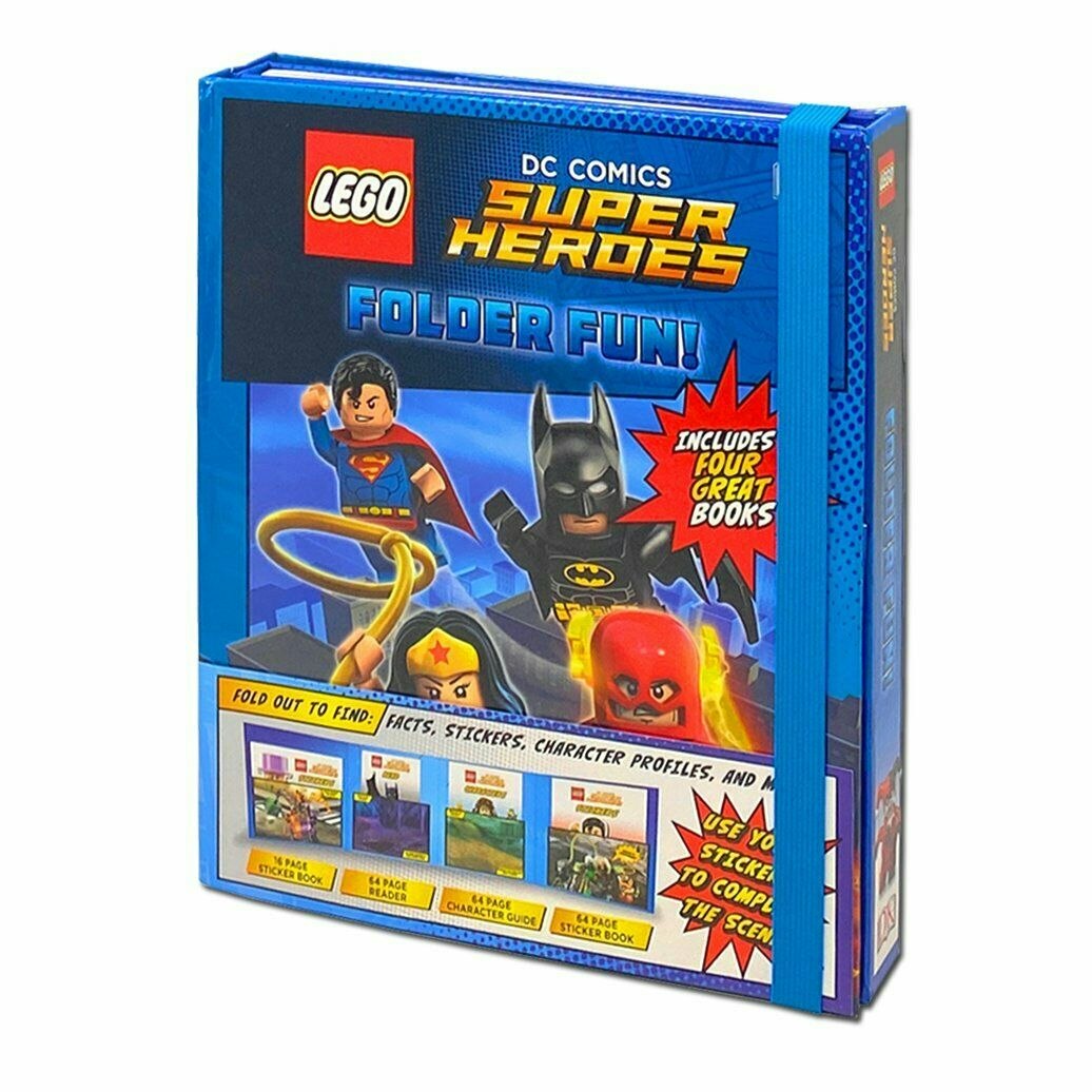 Dk Children Lego Dc Comics Super Heroes Folder Fun