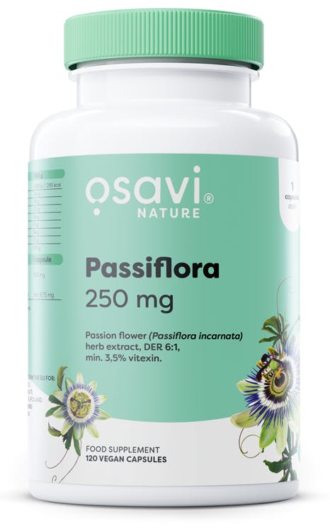 Osavi Passiflora, 250Mg - 120 Vegan Caps - Image 4