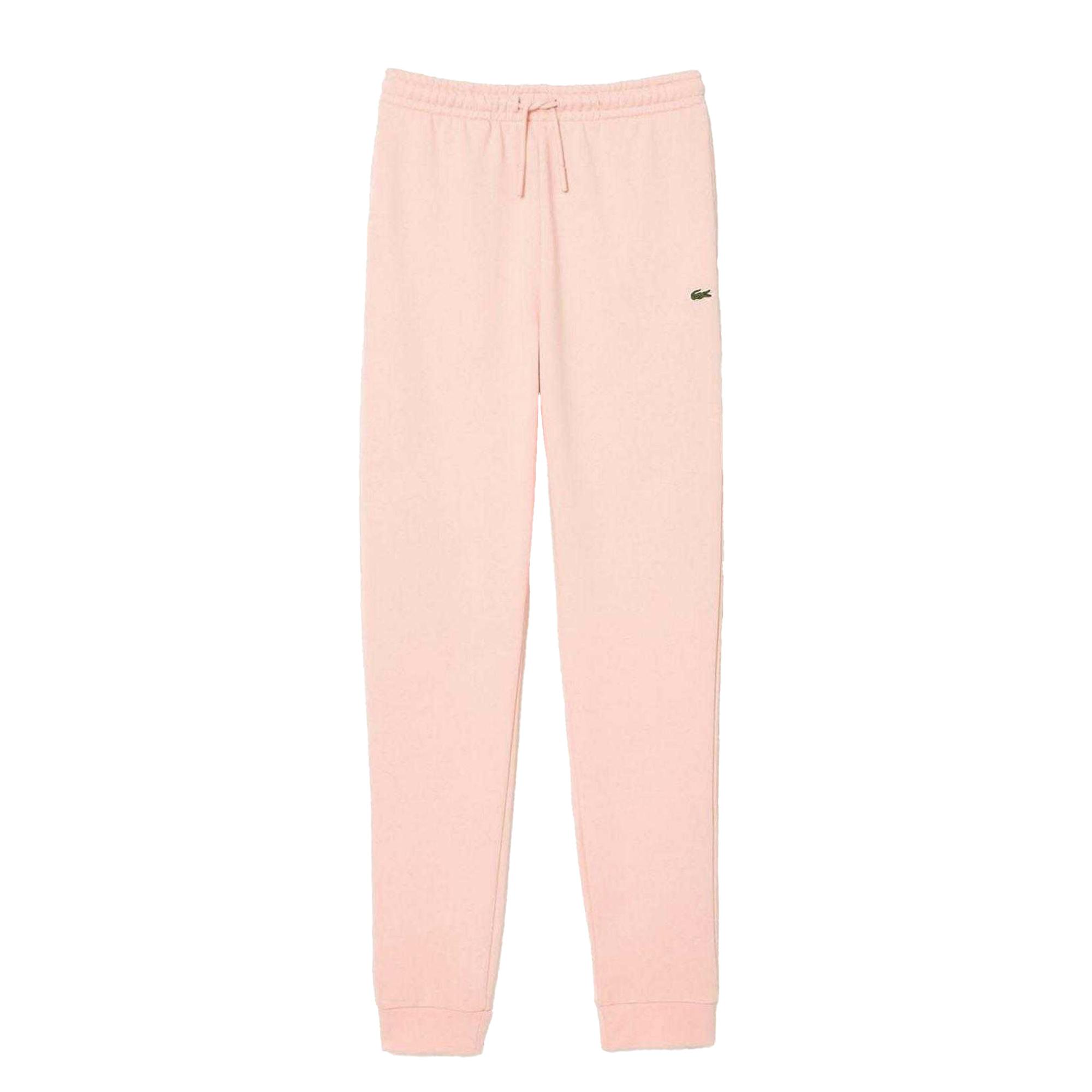 Lacoste Women's Pink Fleece Sweatpants - 12 Uk - 100% Mixed