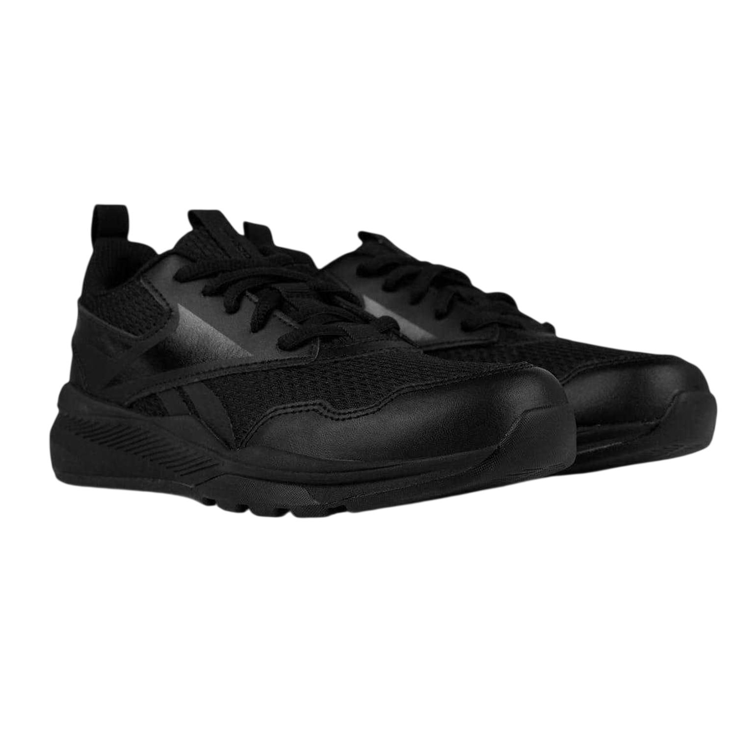 Reebok Black Kids Xt Sprinter 2.0 Leather Trainers - 11 Uk Child - 100% Mixed