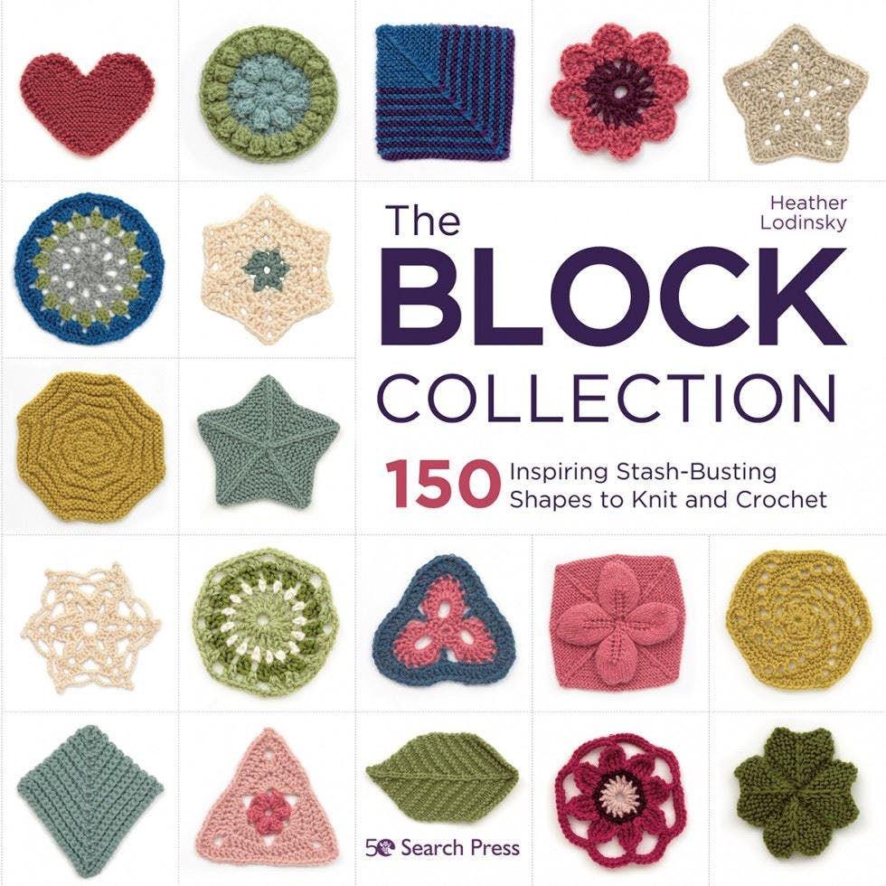 The Block Collection : 150 Inspiring Stash-Busting Shapes To Knit And Crochet Heather Lodinsky - Image 10