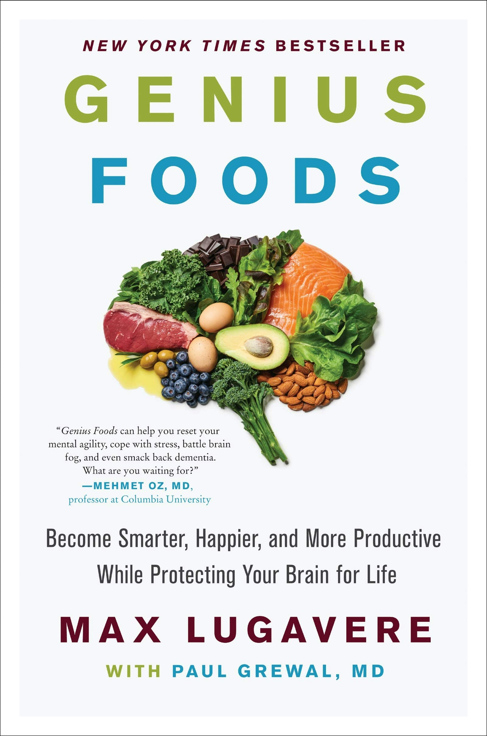 Harper Genius Foods: Become Smarter, Happier, And More Productive While Protecting Your Brain For Life