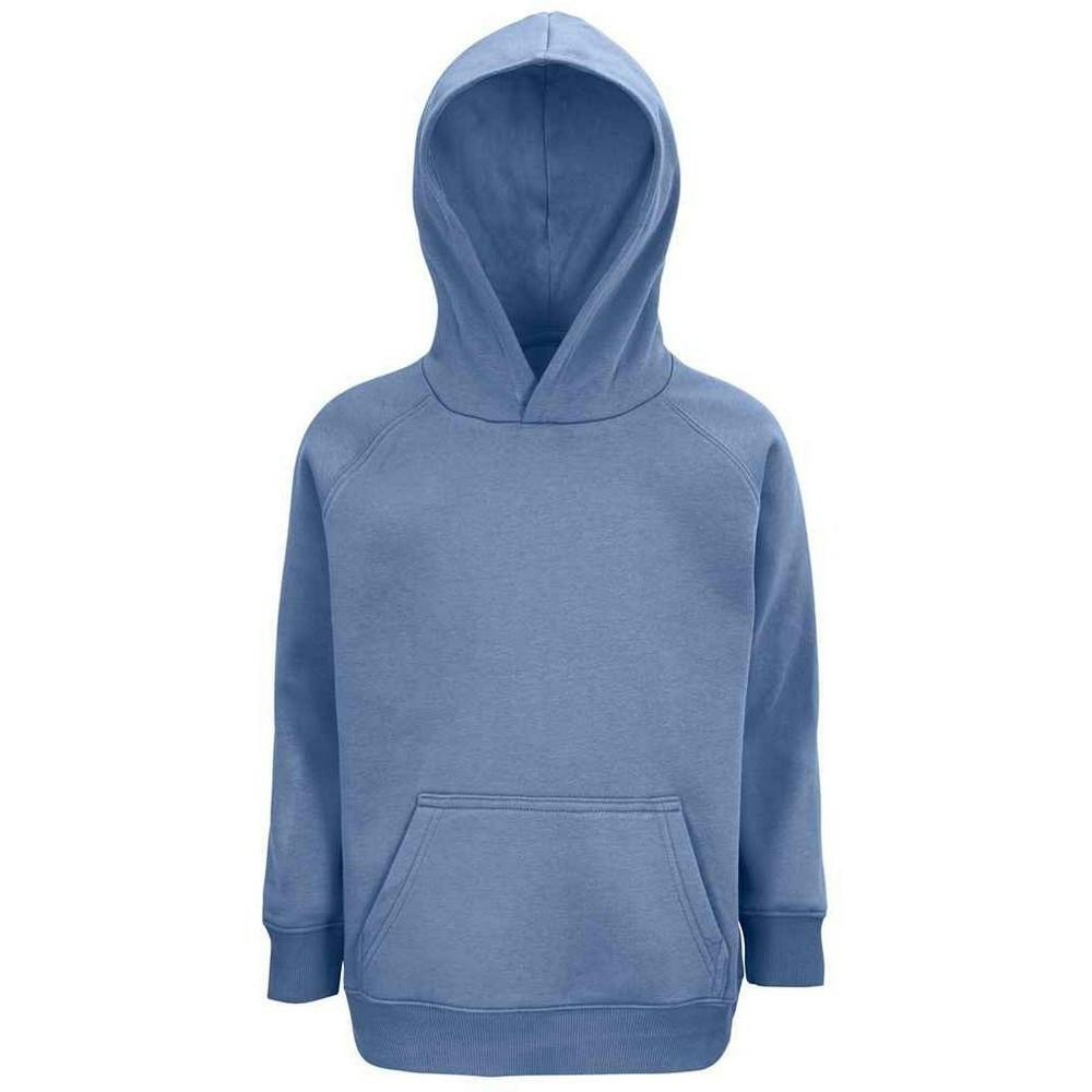 Sol's Unisex Kids Blue Stellar Hoodie In | Size: 10 Years - Image 2