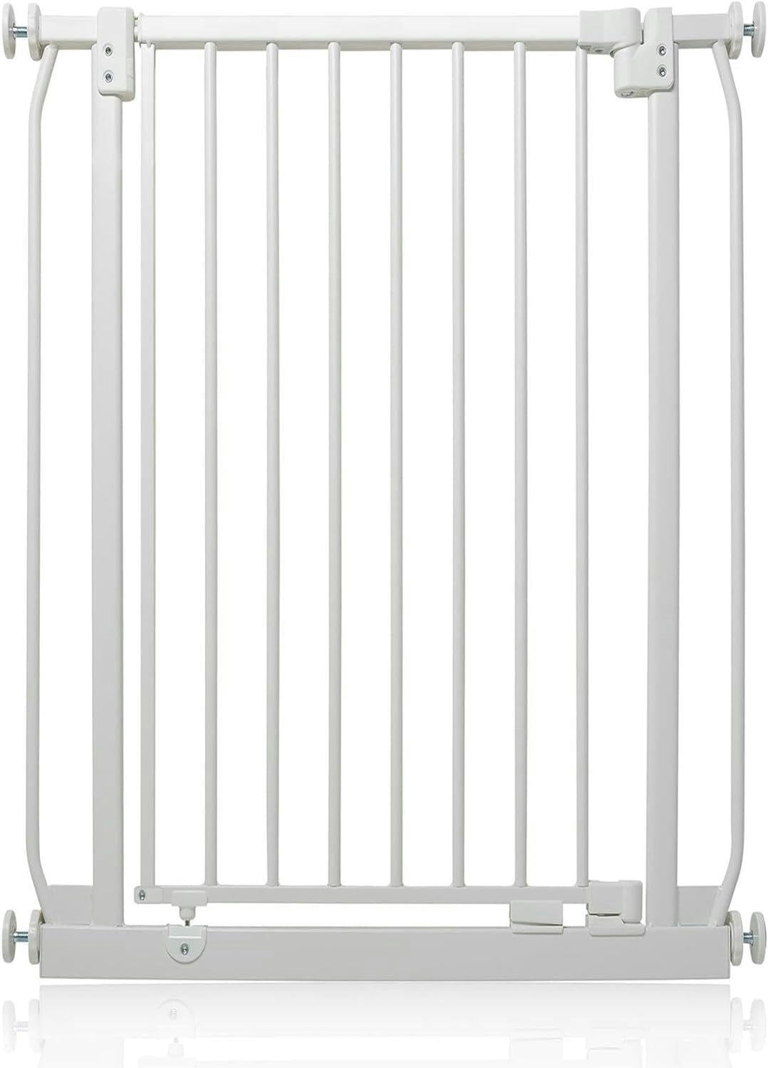 B&Q - Extra Tall Elite Safety Gate65.5Cm74.5CmMatt WhiteExtra Tall 96.8Cm In HeightPressure Fit Stair Gate - Image 3